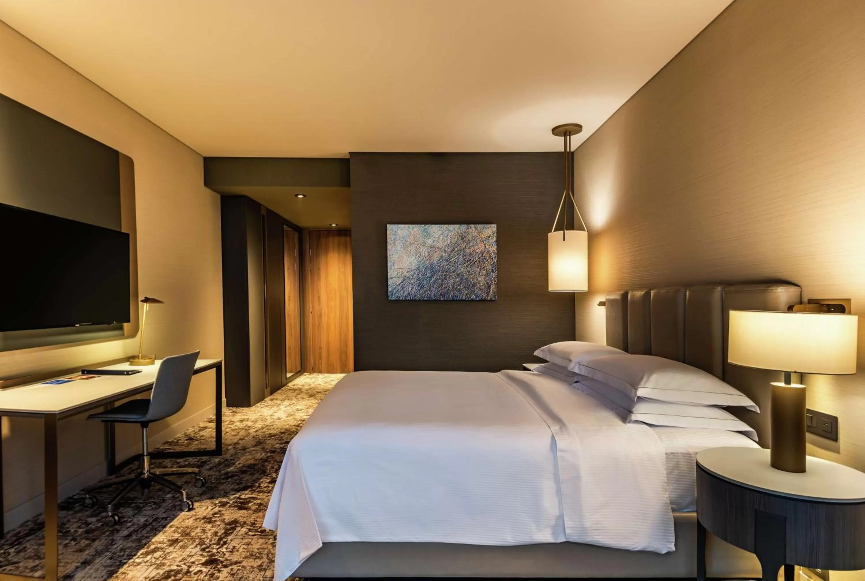 Bed in Hilton Bogota Corferias