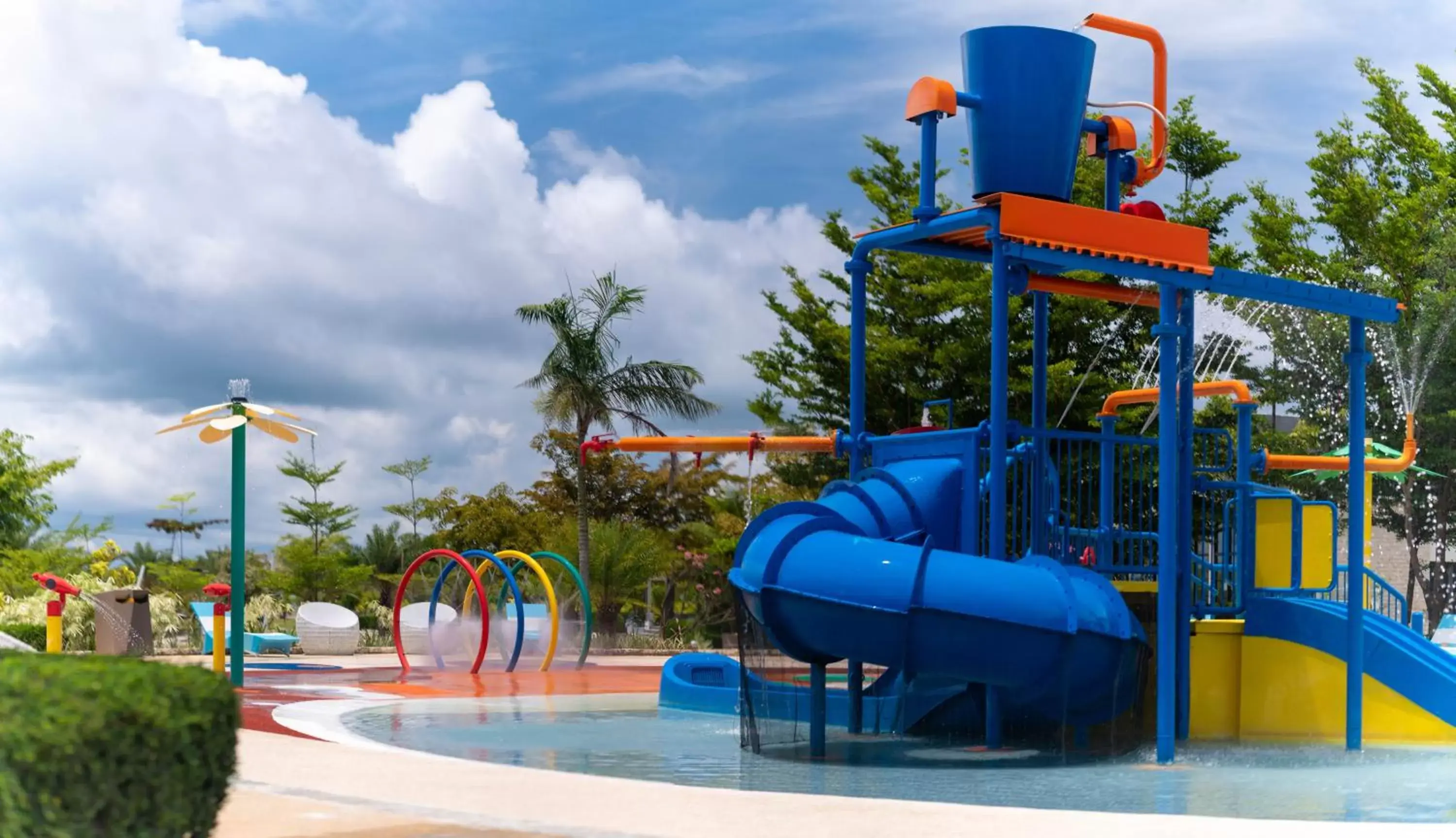 Swimming pool, Water Park in Solea Mactan Resort