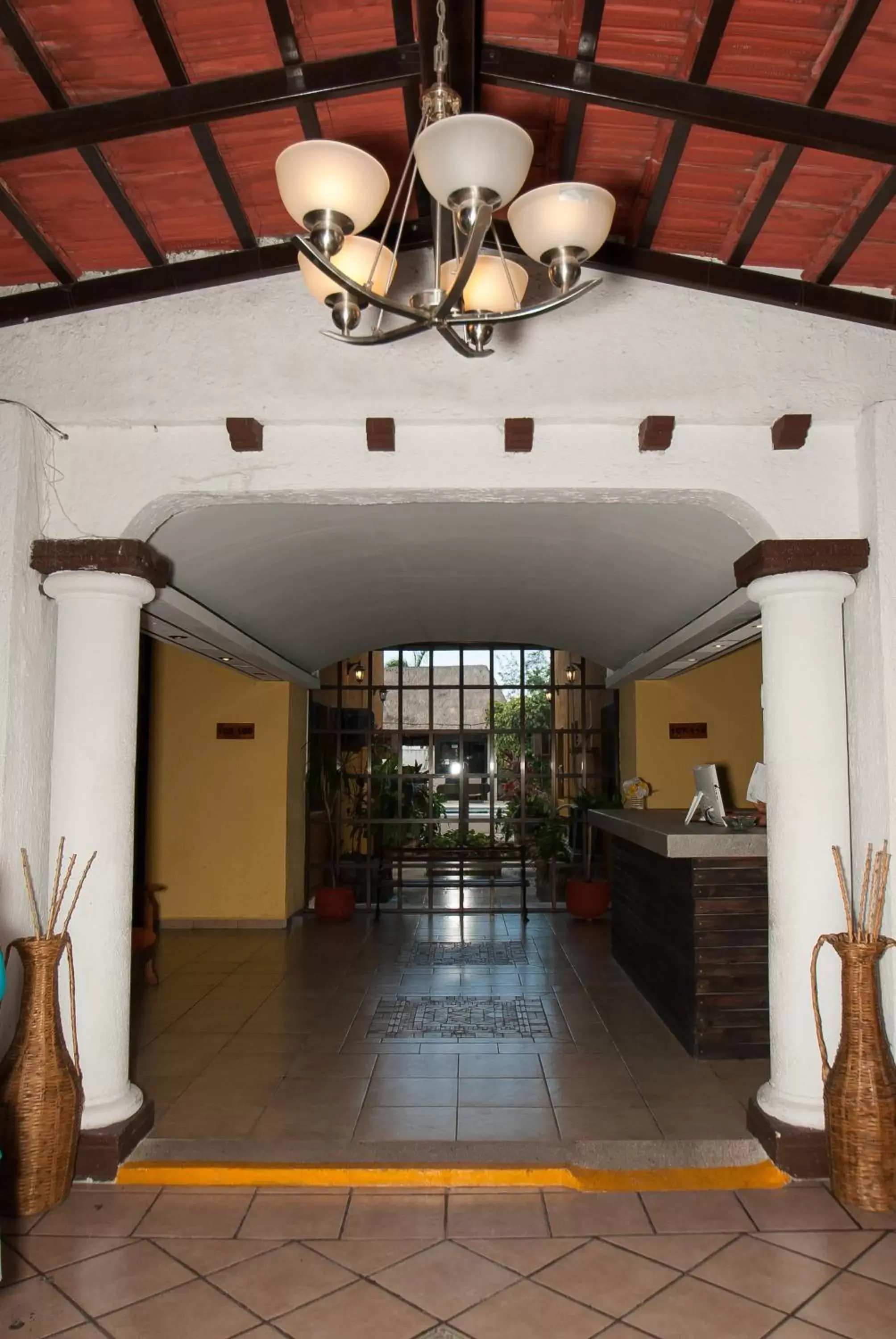 Lobby or reception in Hotel Hacienda Cancun