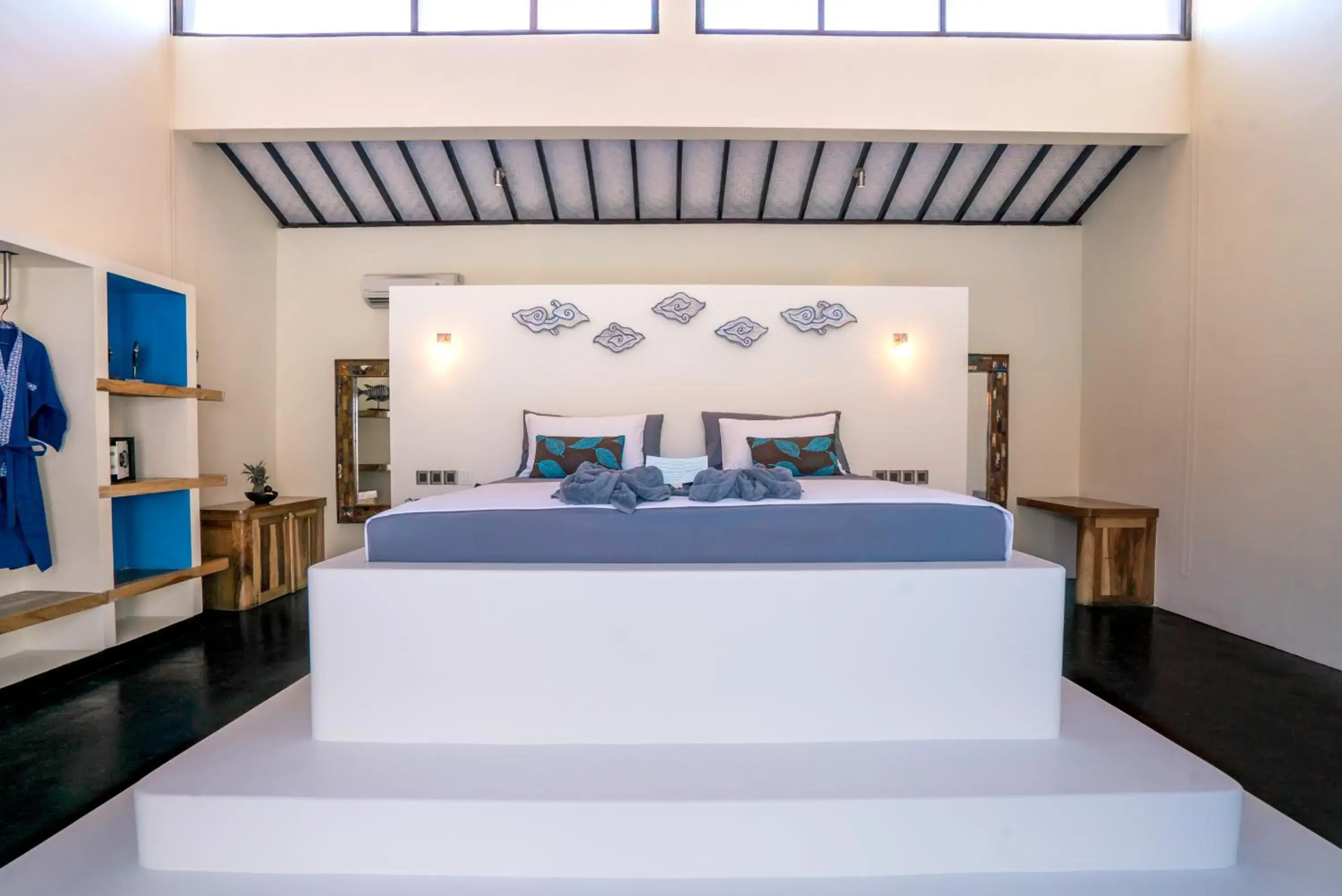 Bed in Stay Shark Villas Gili Air