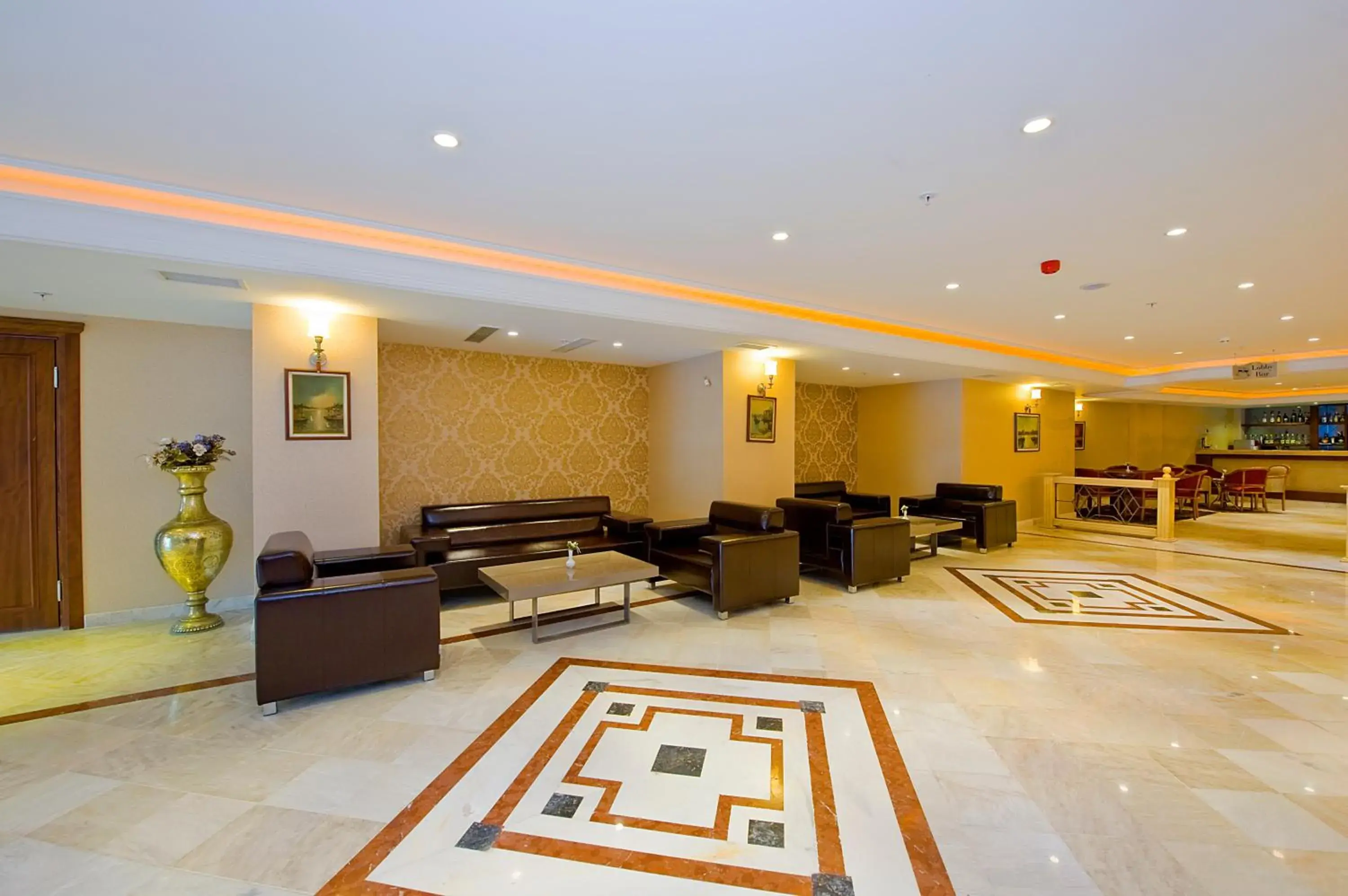 Lounge or bar, Lobby/Reception in Askoc Hotel & SPA