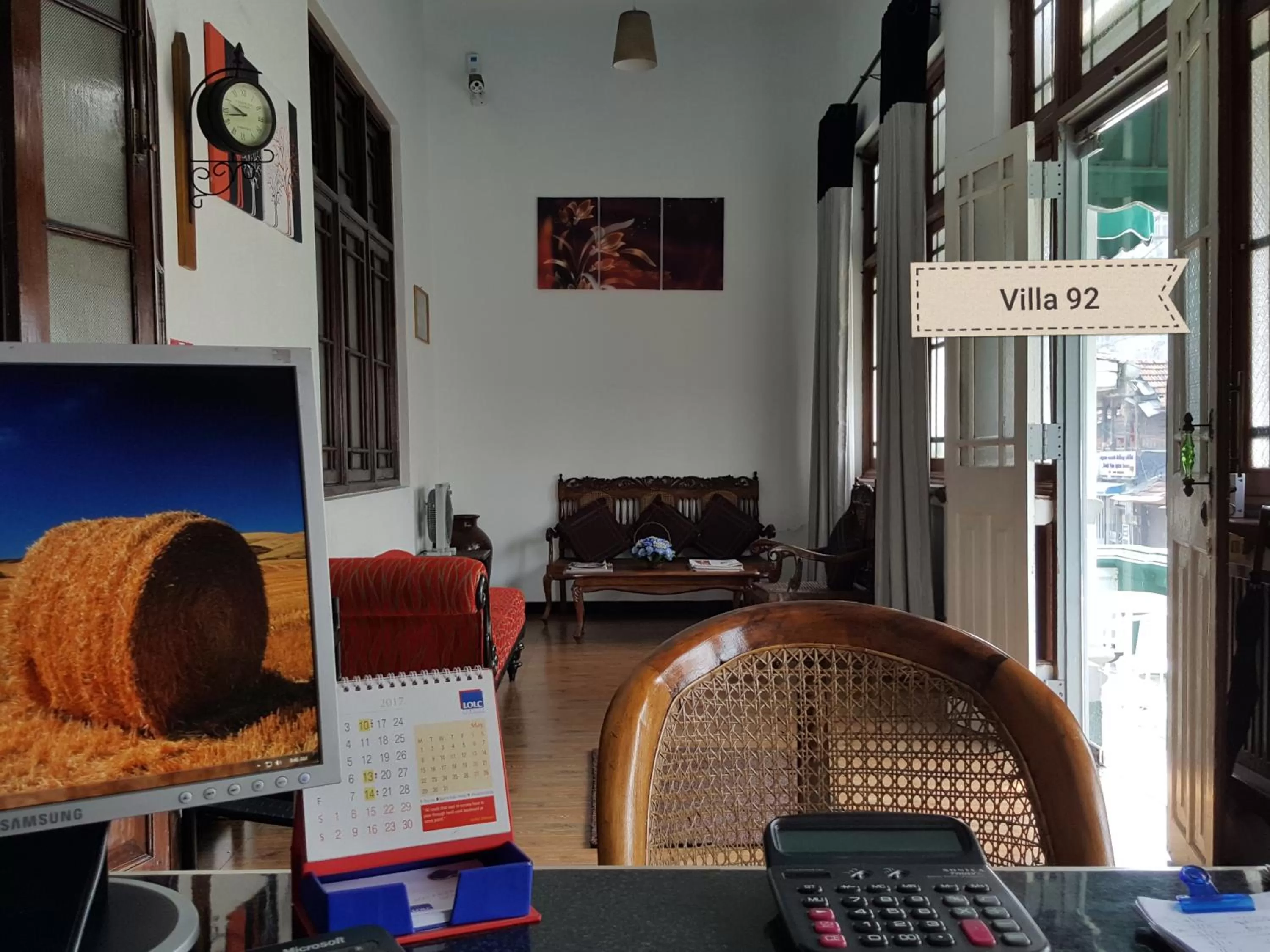 Lobby or reception, Restaurant/Places to Eat in Villa 92 City Stay