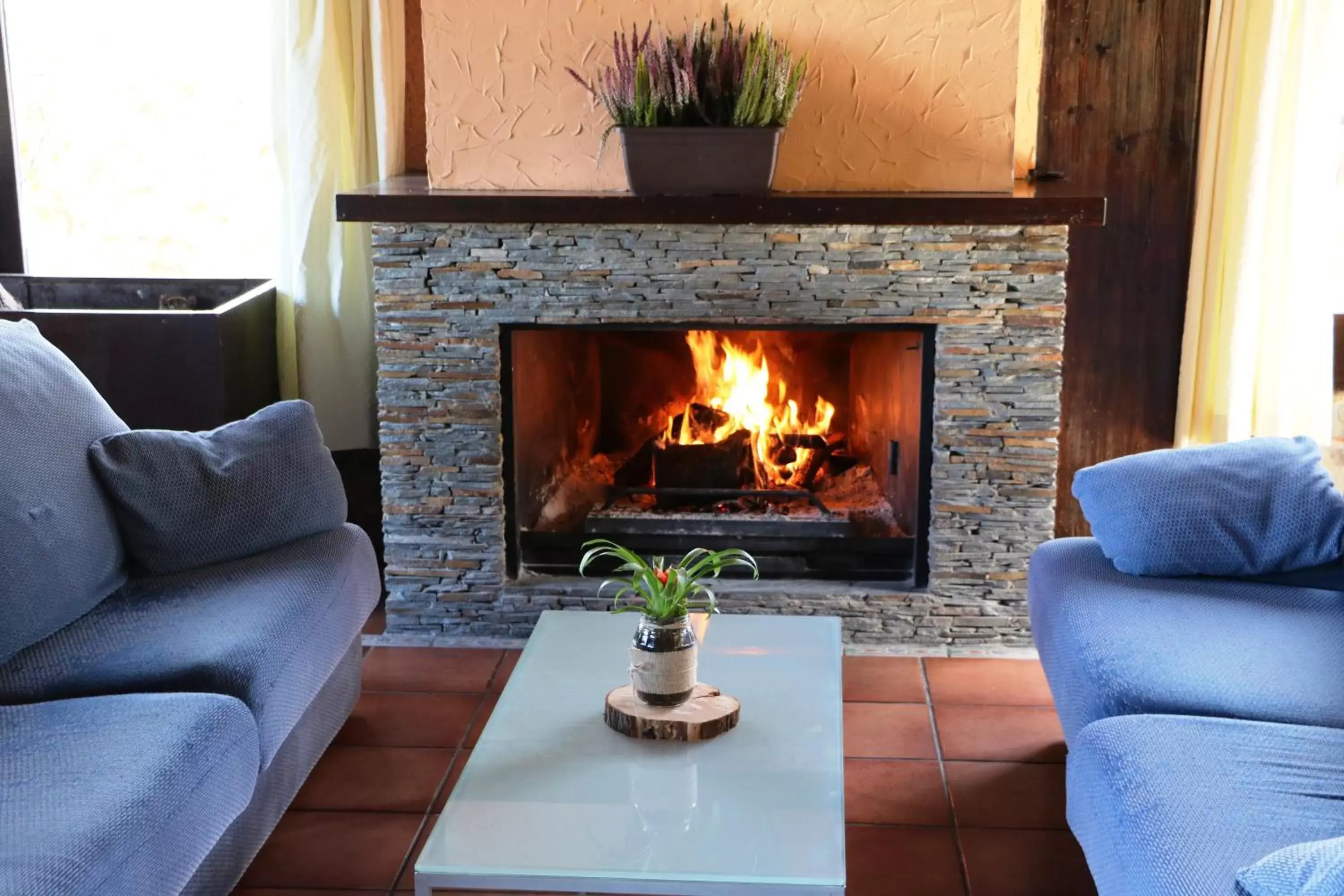 Communal lounge/ TV room, Seating Area in Hotel El Guerra