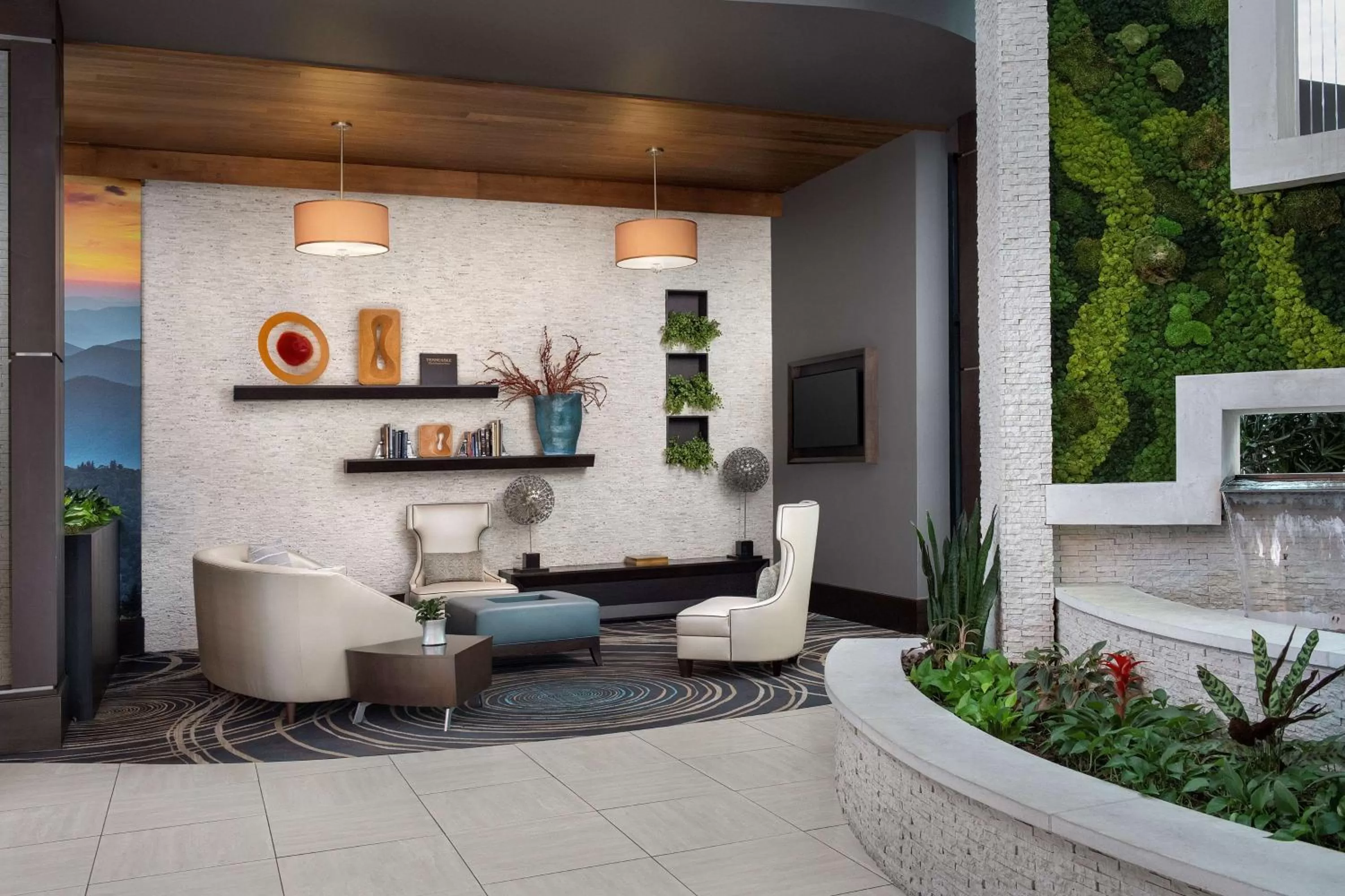 Lobby or reception in Embassy Suites by Hilton Knoxville West