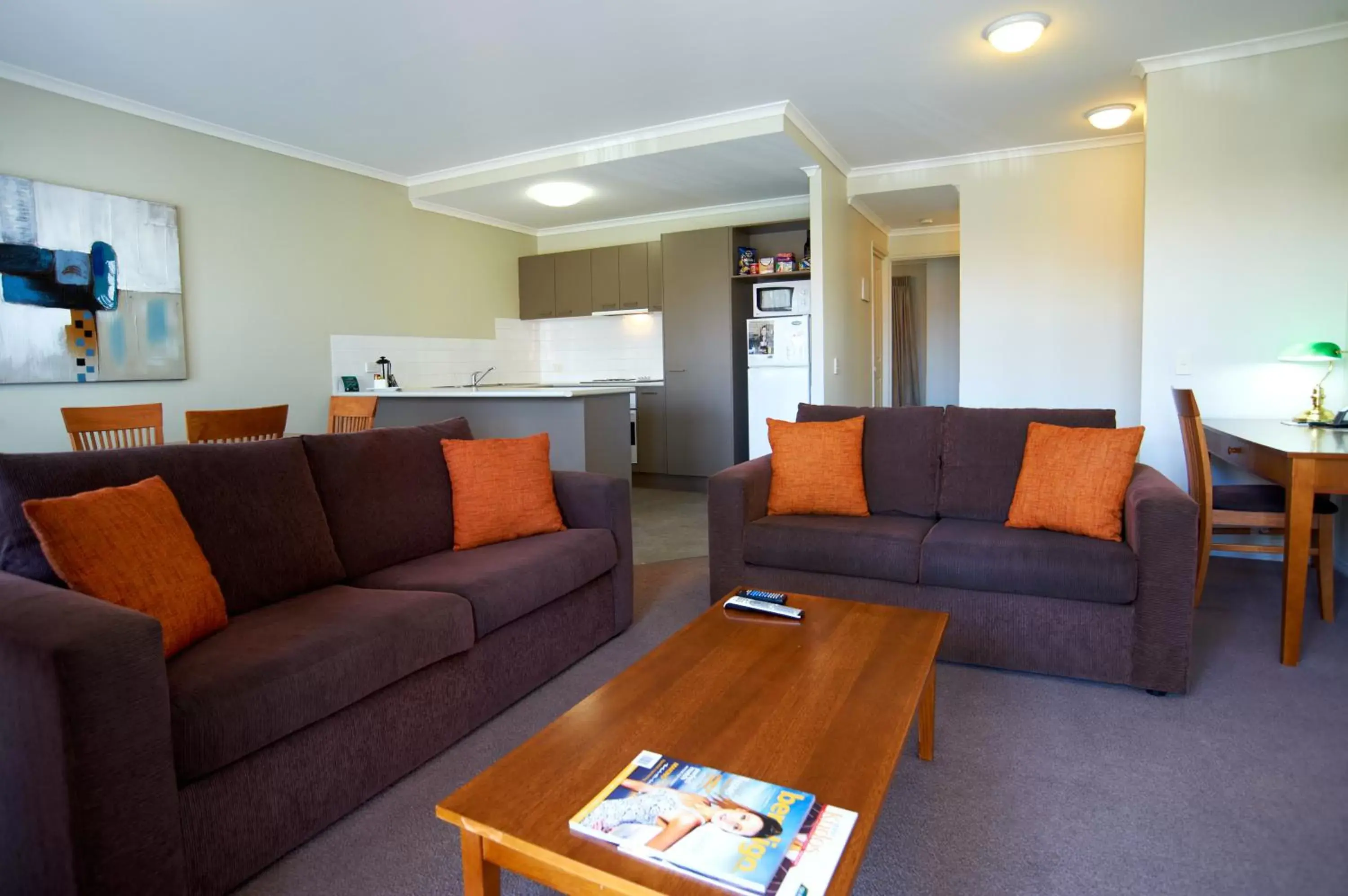 Kitchen or kitchenette, Lounge/Bar in Quest Bendigo