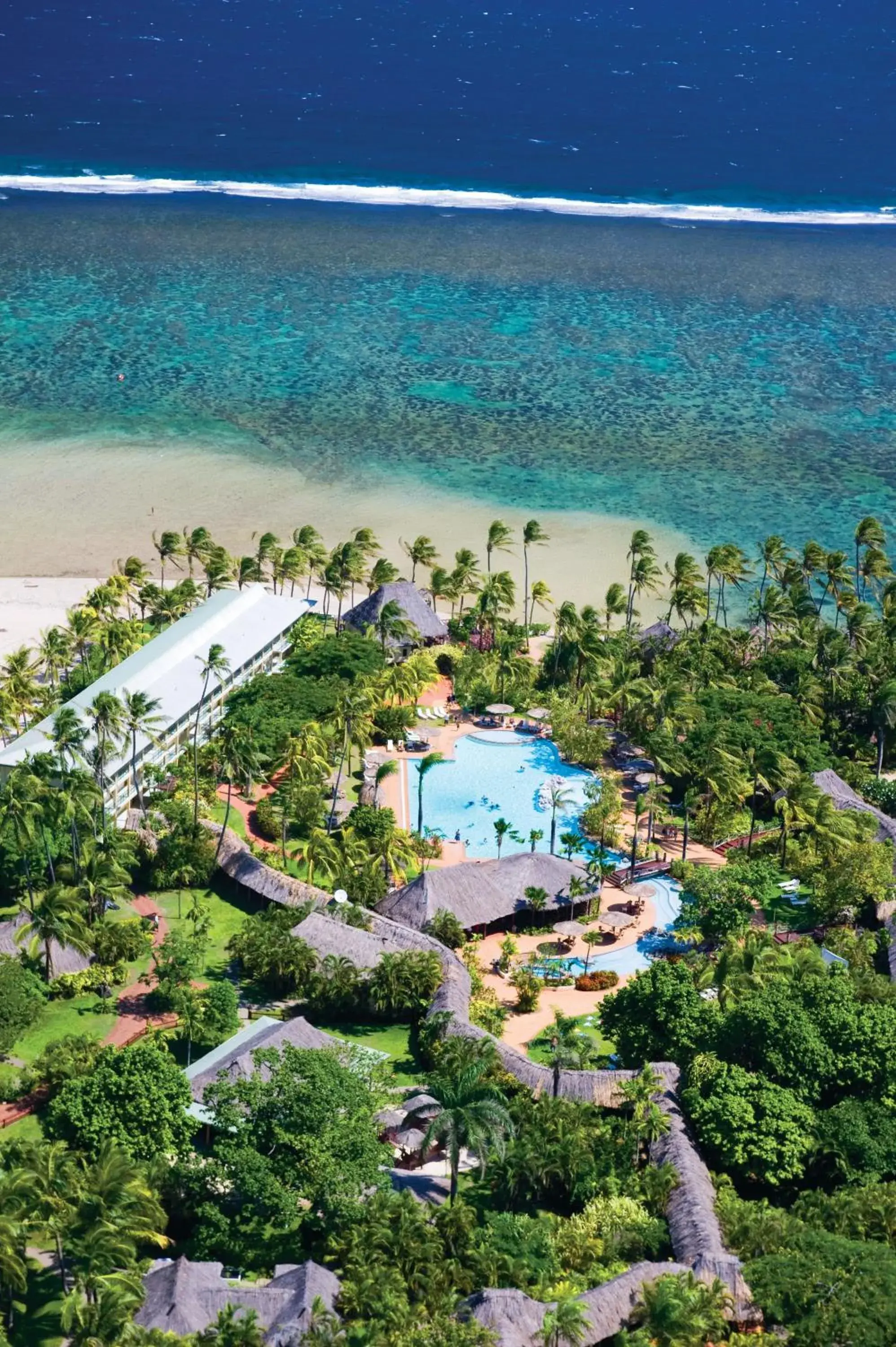 Bird's eye view in Outrigger Fiji Beach Resort Bird's eye view in Outrigger Fiji Beach Resort
