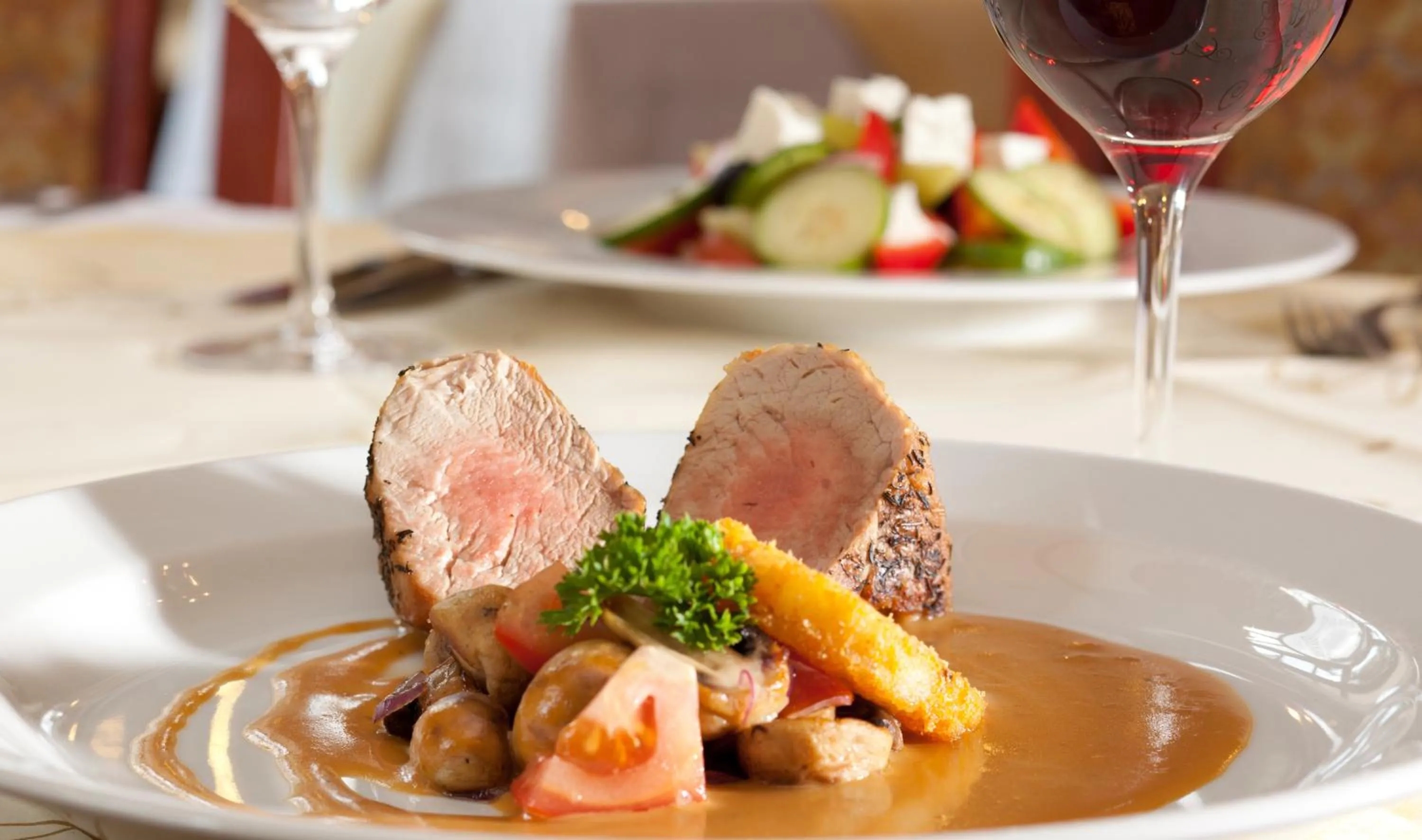 Food close-up in Hotel Excelsior