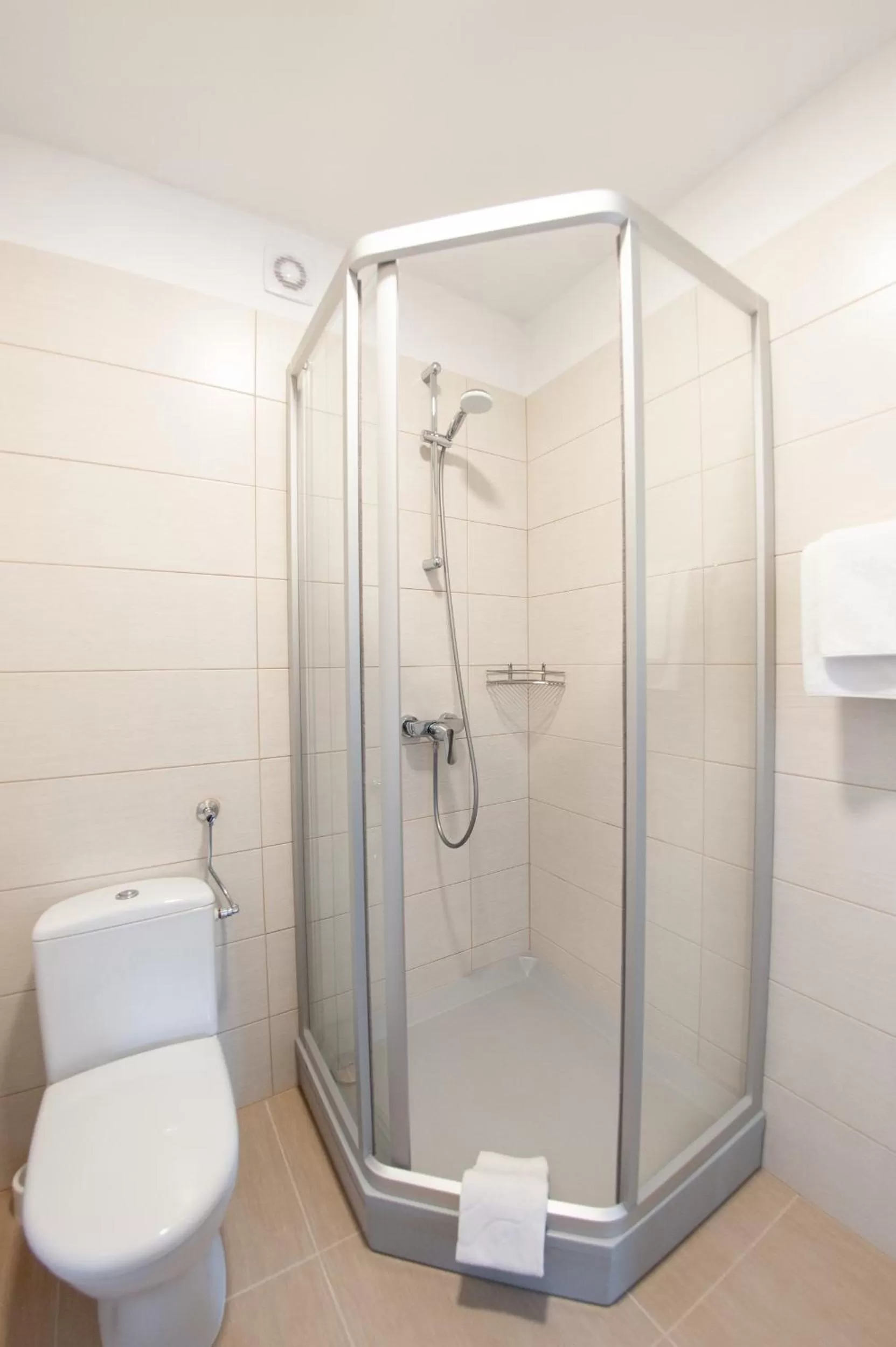 Shower in Hotel Sigulda