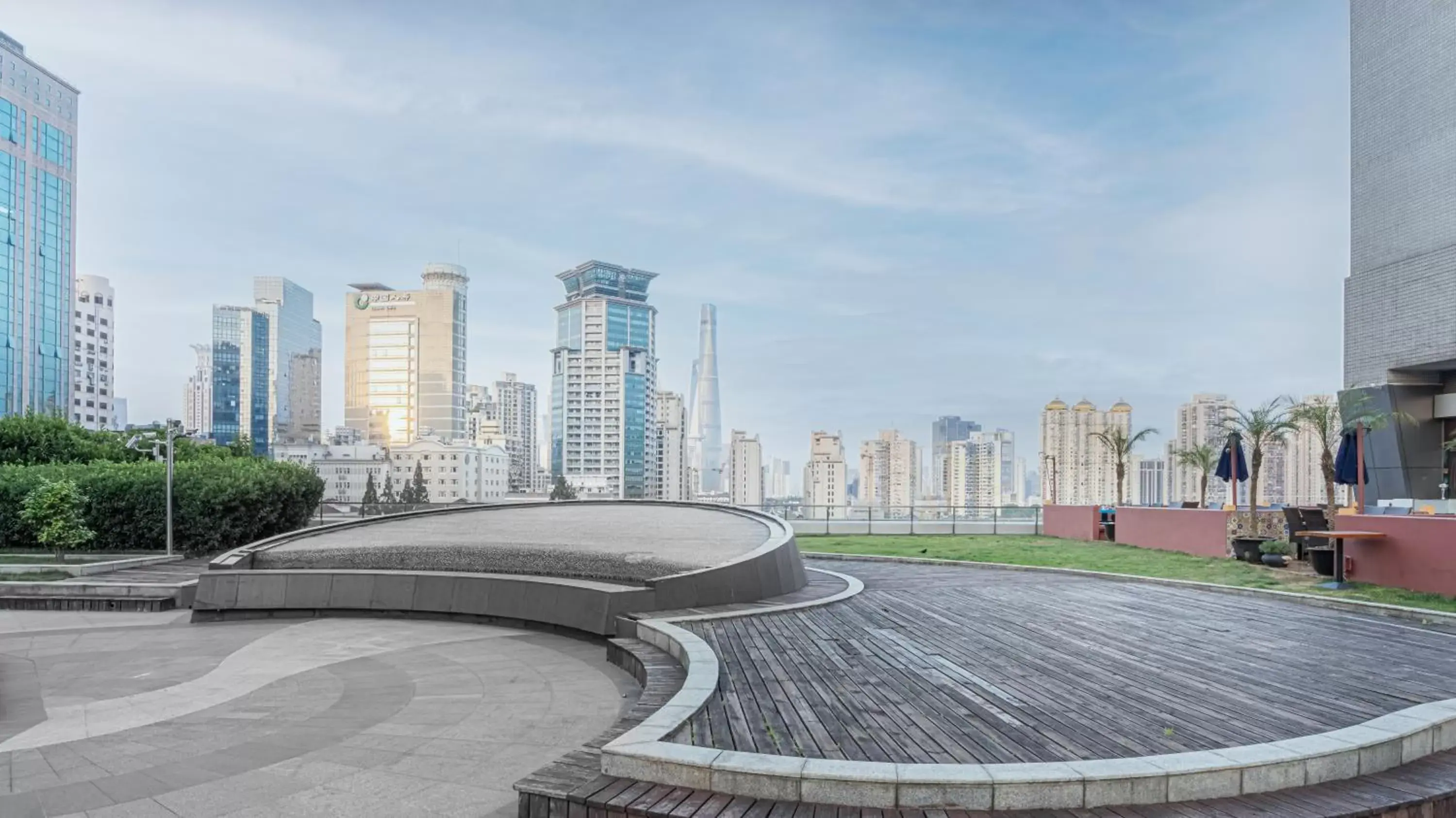 City view in Fraser Residence Shanghai City view in Fraser Residence Shanghai