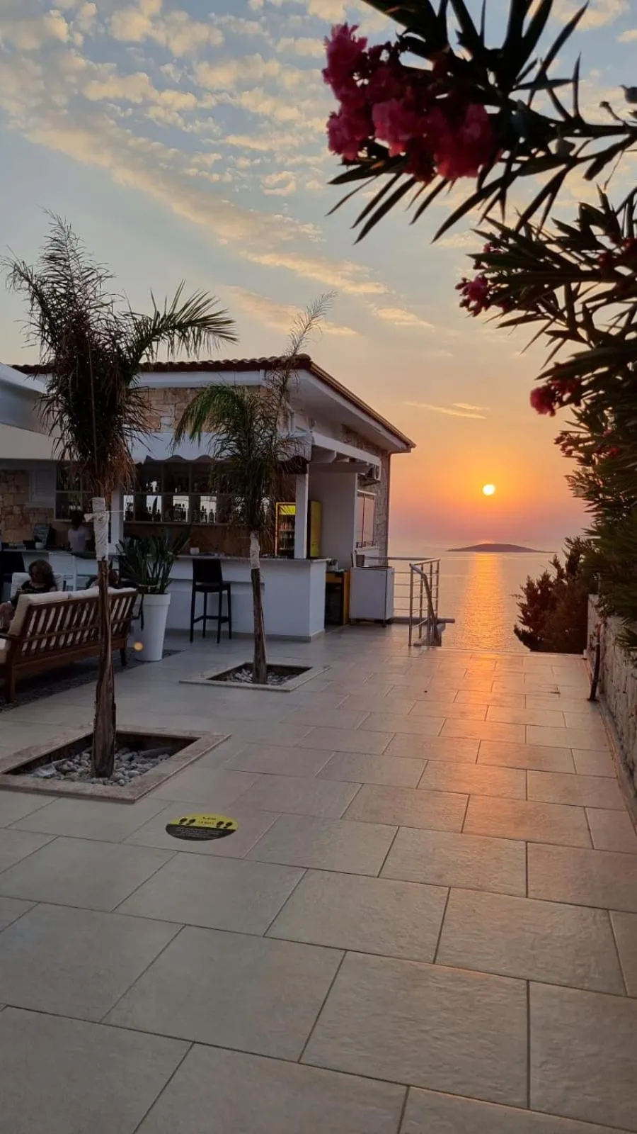 Sunset in La Kumsal Hotel