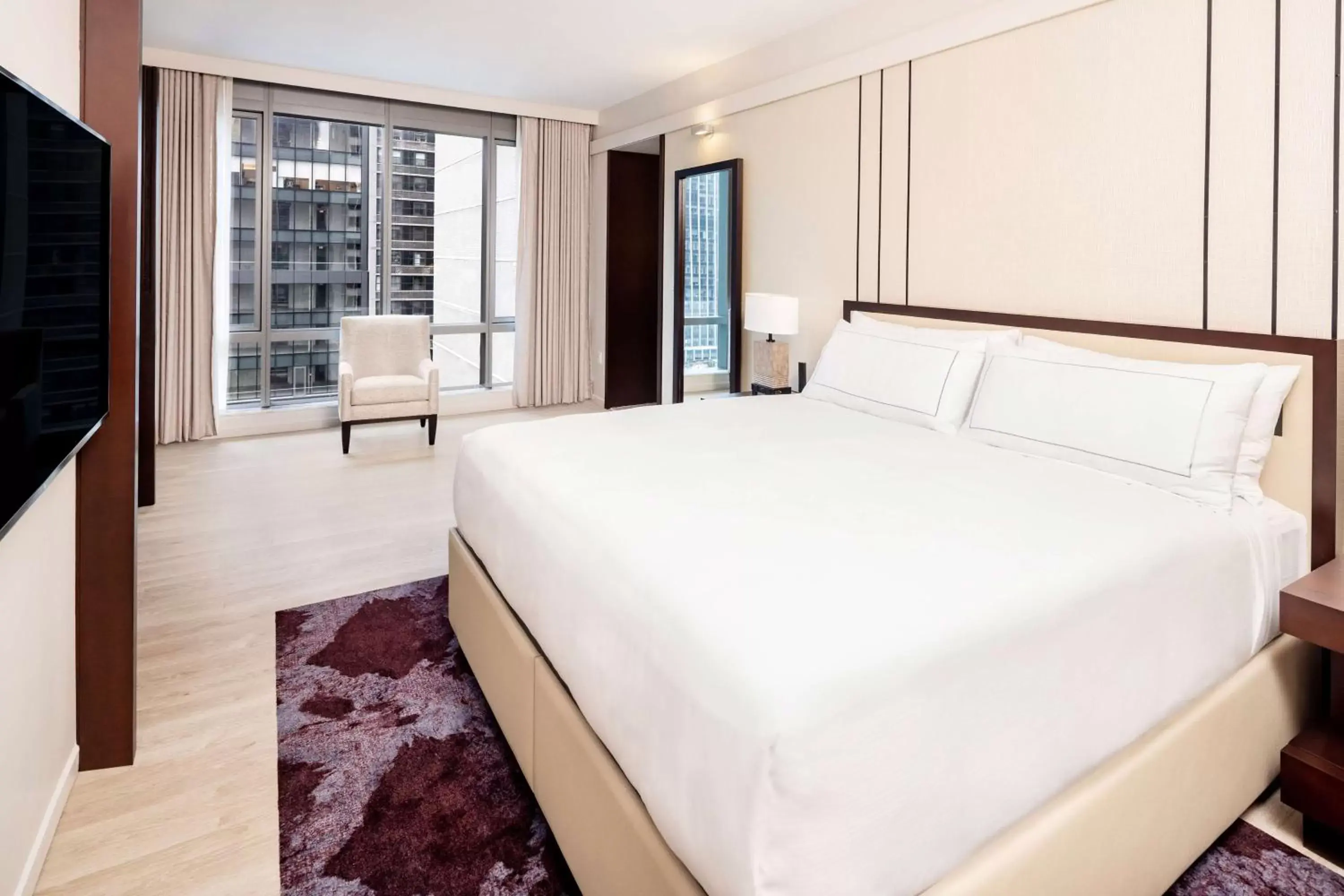 Bed in Hilton Club West 57th Street New York
