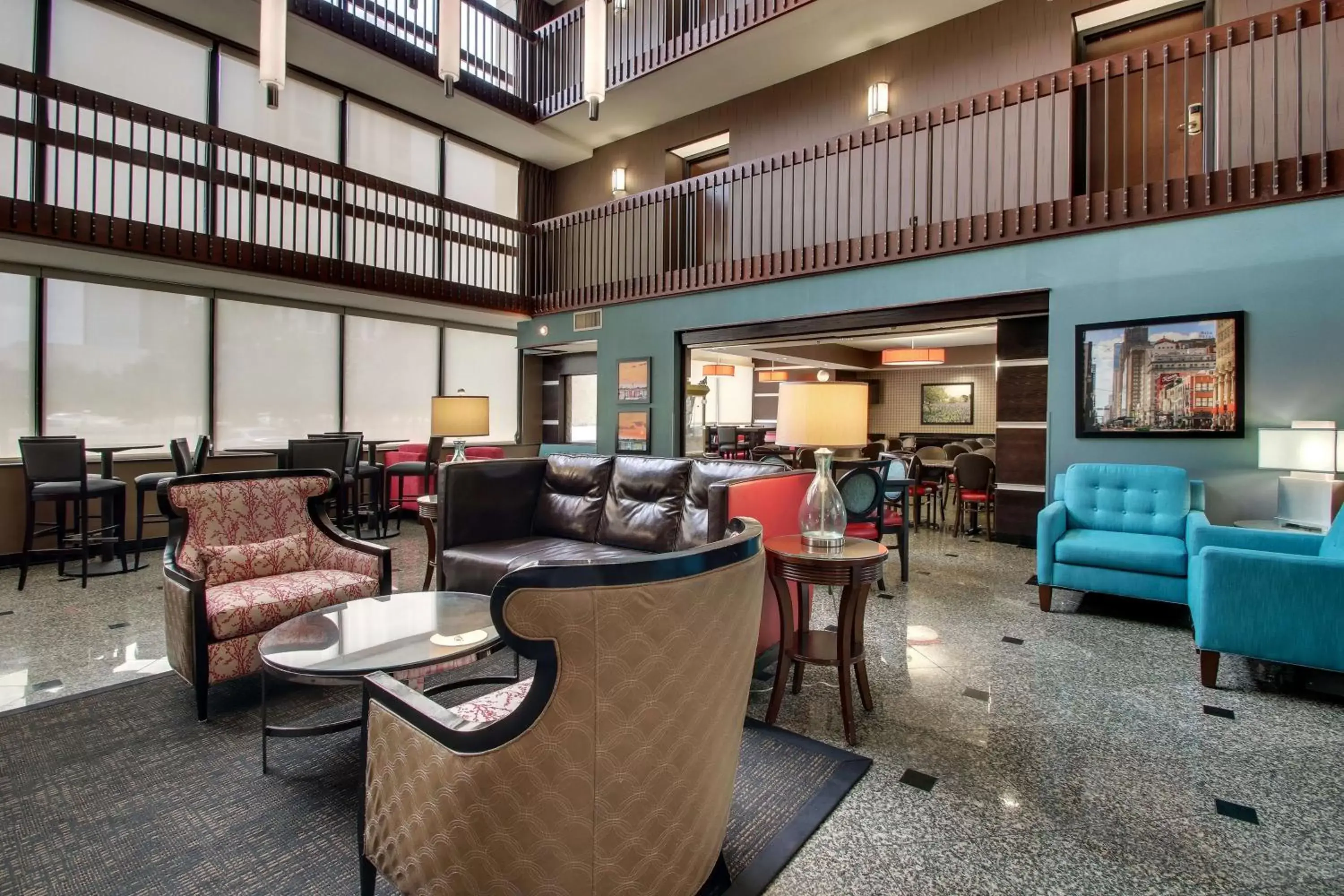 Lobby or reception in Drury Inn & Suites Houston Galleria