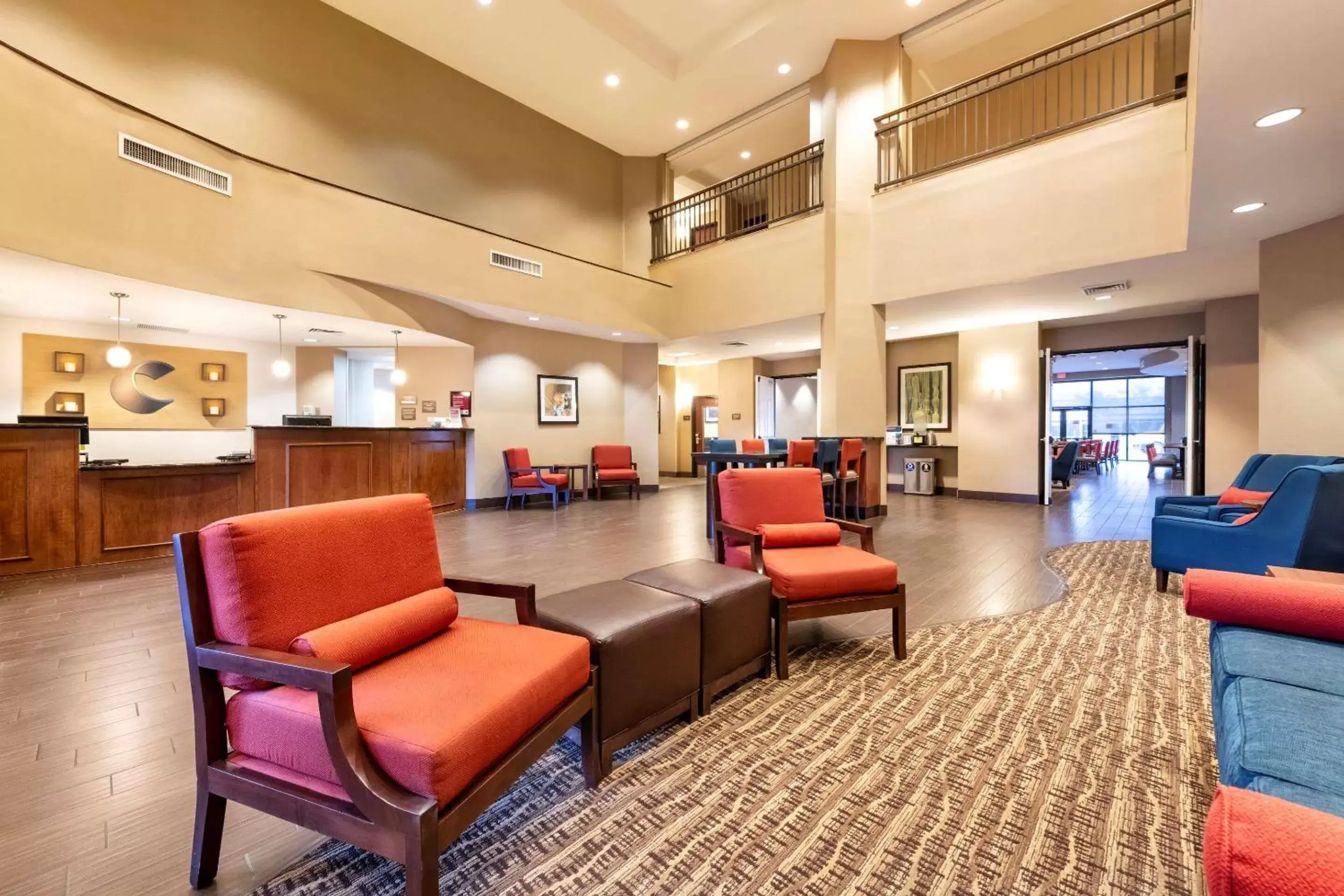Lobby or reception in Comfort Suites Goodyear-West Phoenix Lobby or reception in Comfort Suites Goodyear-West Phoenix