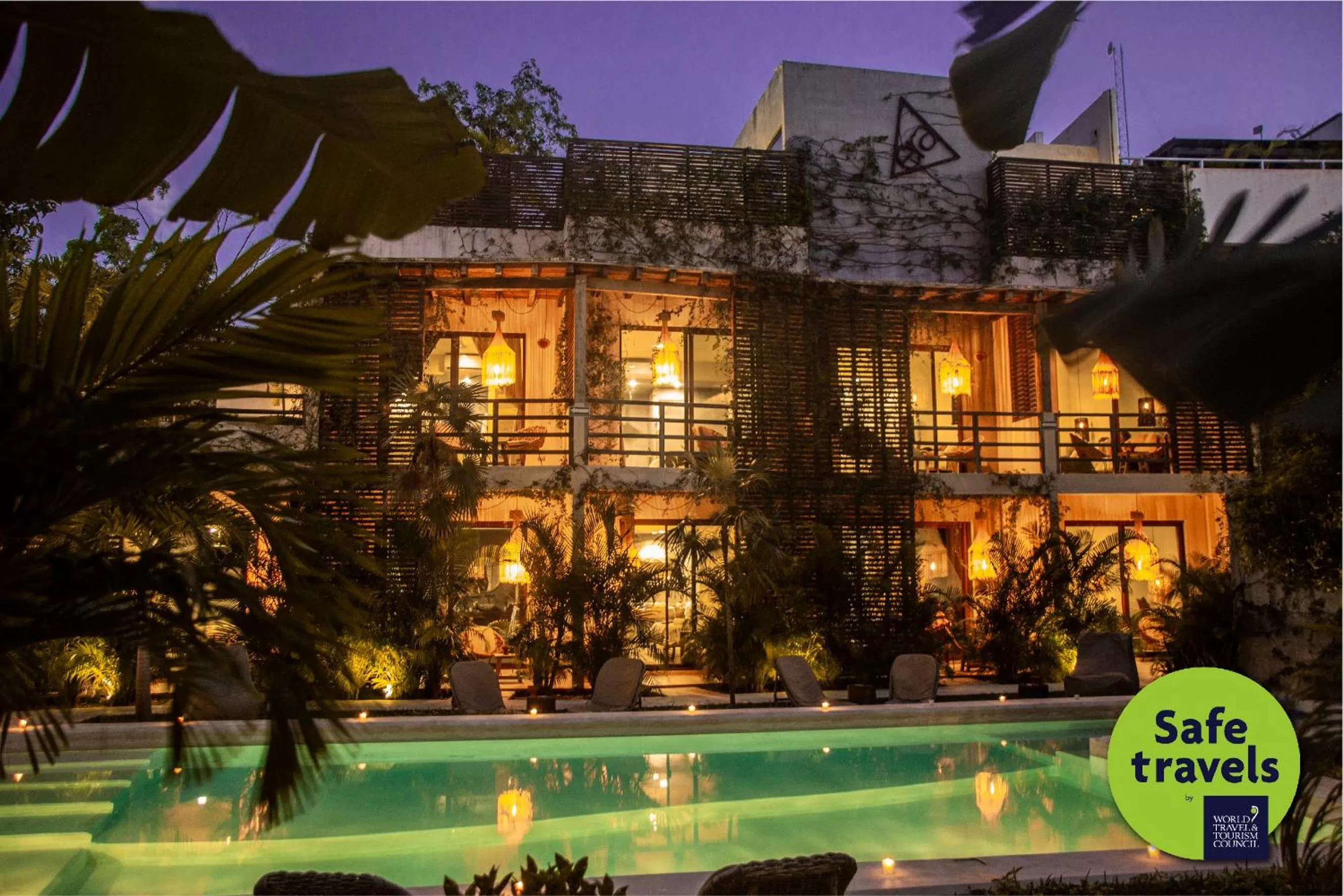 Sunset in Era Hotel & Spa Tulum