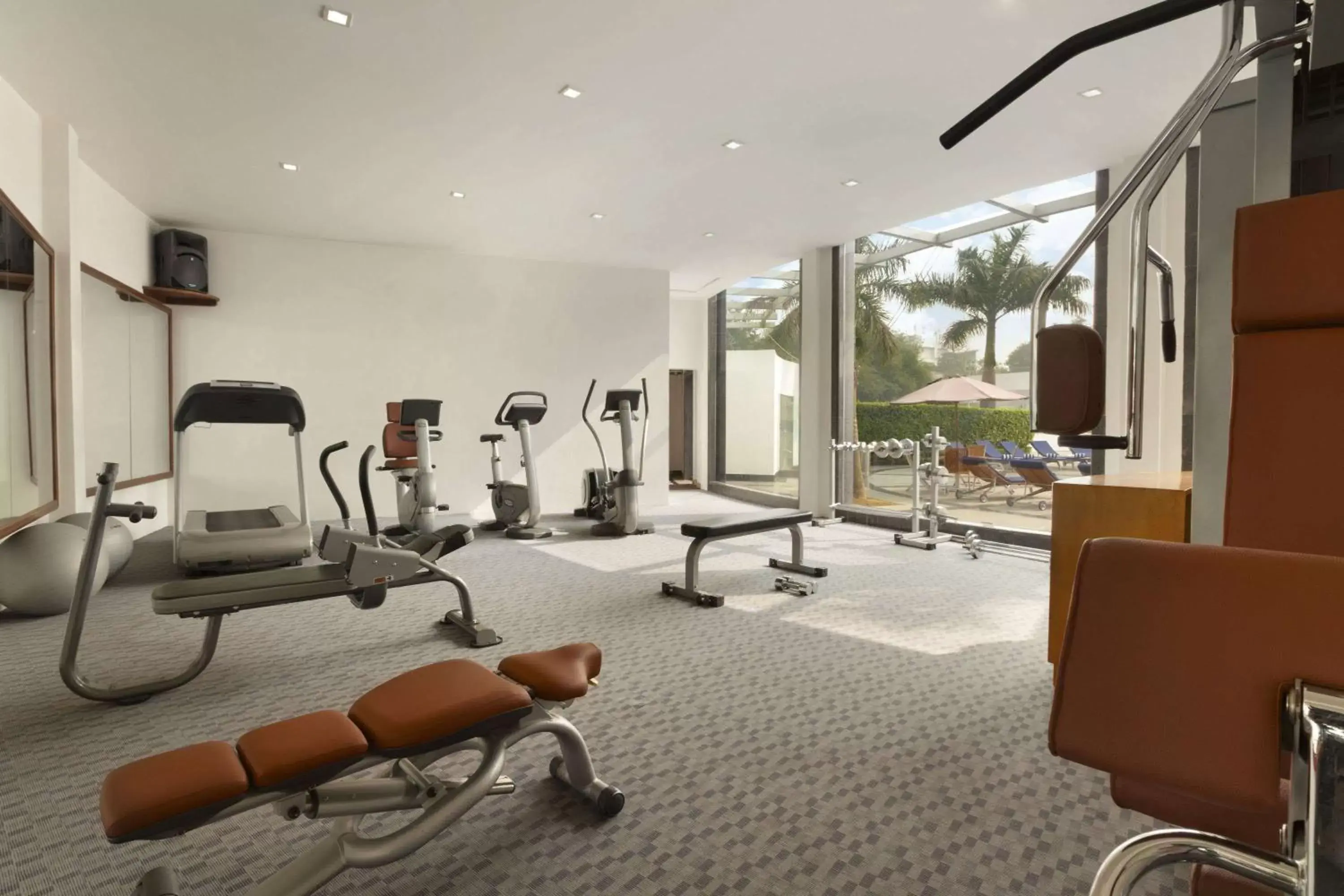 Fitness centre/facilities, Fitness Center/Facilities in Ramada Plaza by Wyndham JHV Varanasi