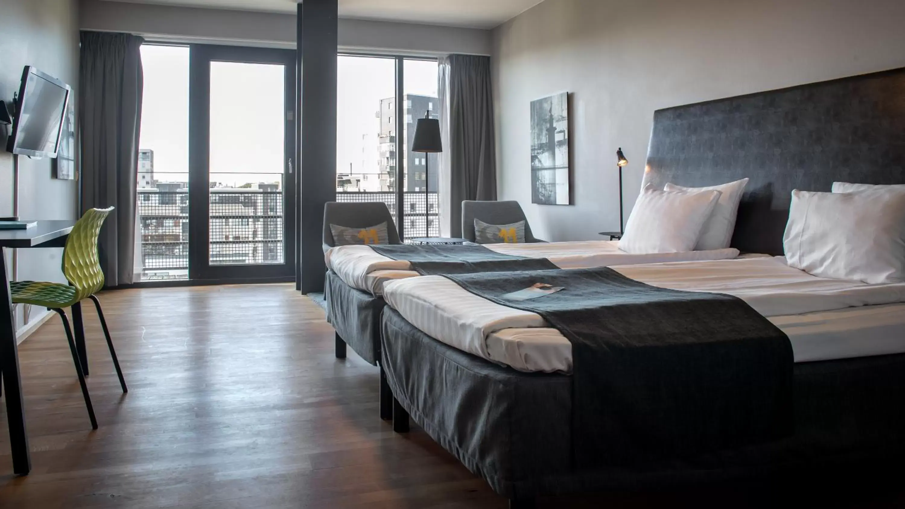 Bed in Quality Hotel 11 & Eriksbergshallen