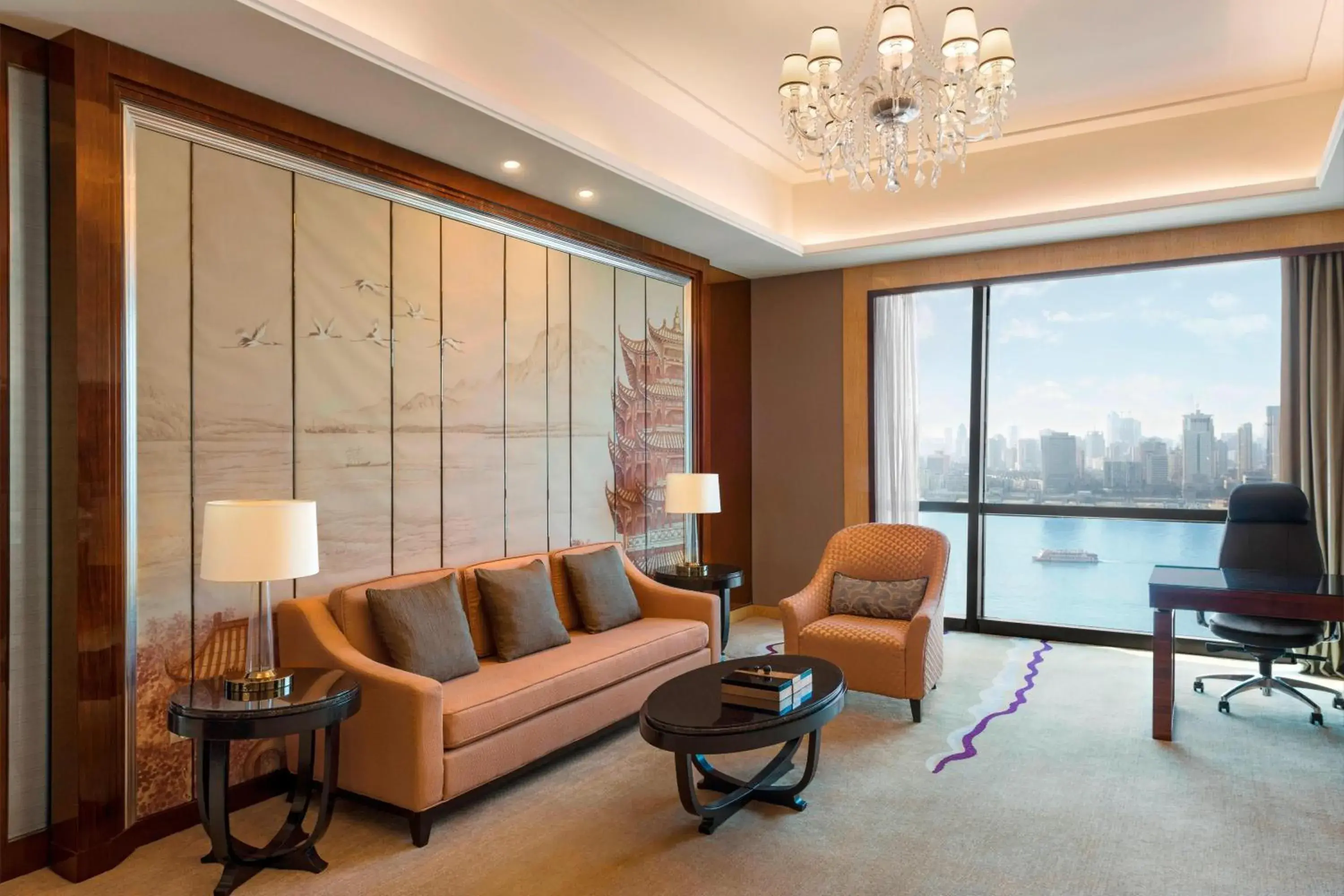 Living room, Seating Area in The Westin Wuhan Wuchang
