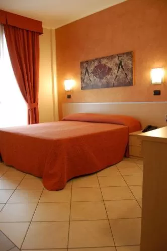 Bed in Hotel Villa Glicini