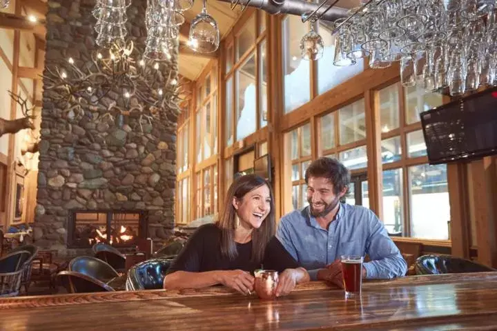 Dining area in Grouse Mountain Lodge