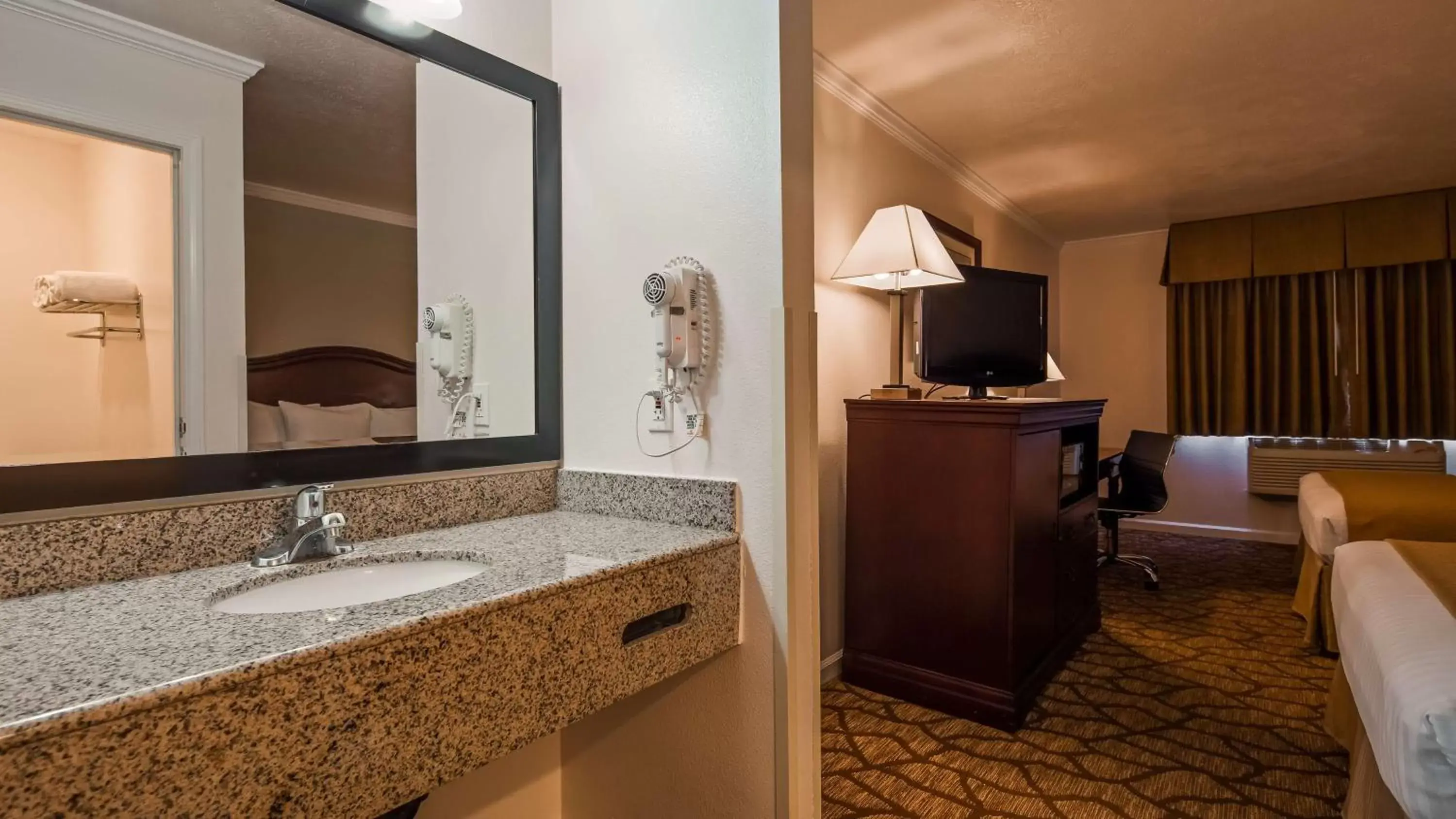 Photo of the whole room, Bathroom in Best Western Salinas Monterey