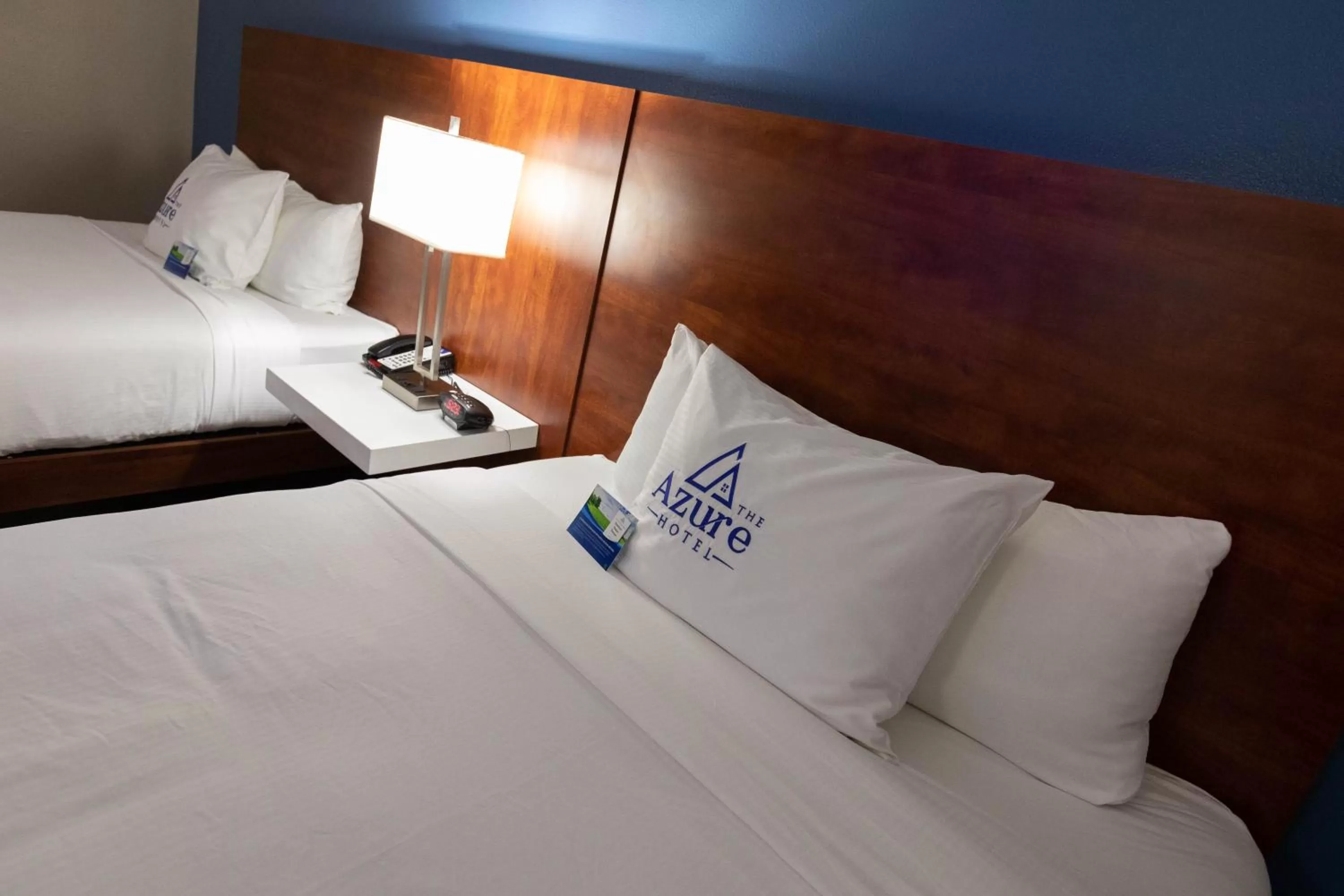 Bed in The Azure Hotel