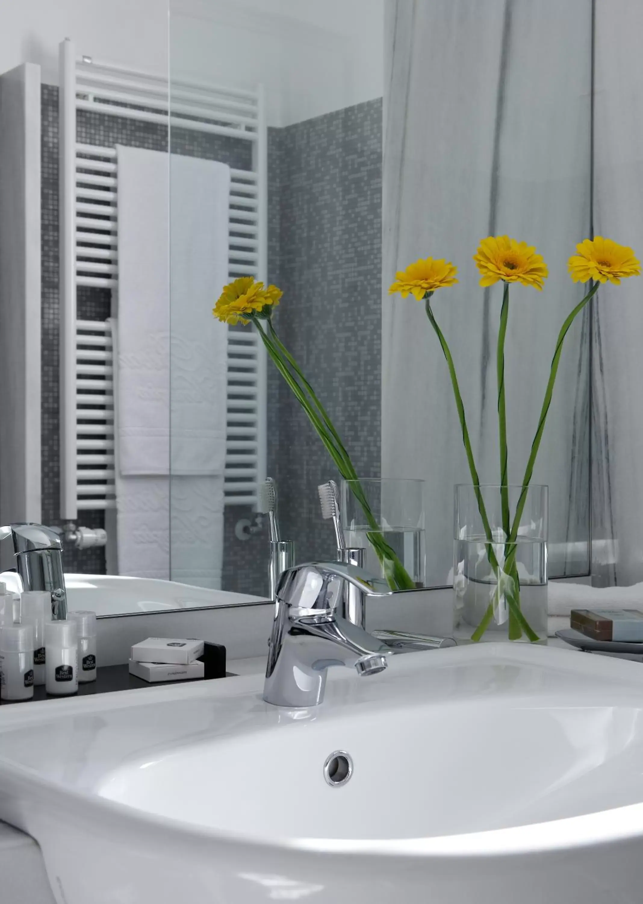 Bathroom in Hotel Bisanzio