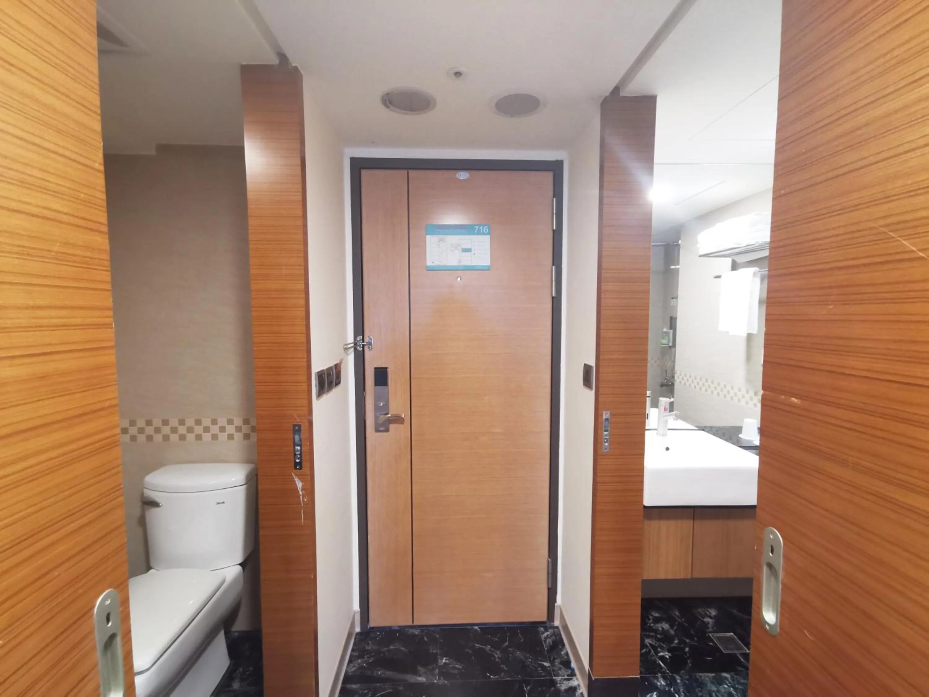 Bathroom in Azure Hotel