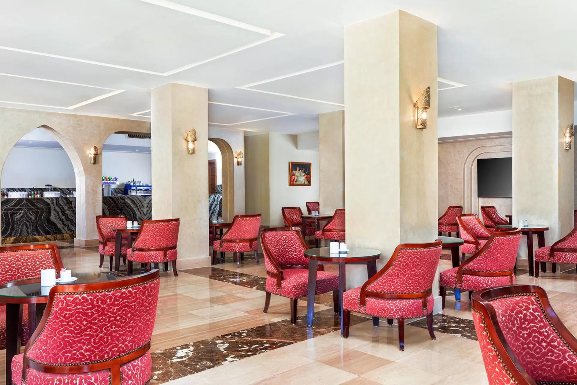 Lounge or bar in Pickalbatros Alf Leila Wa Leila Resort - Neverland Hurghada