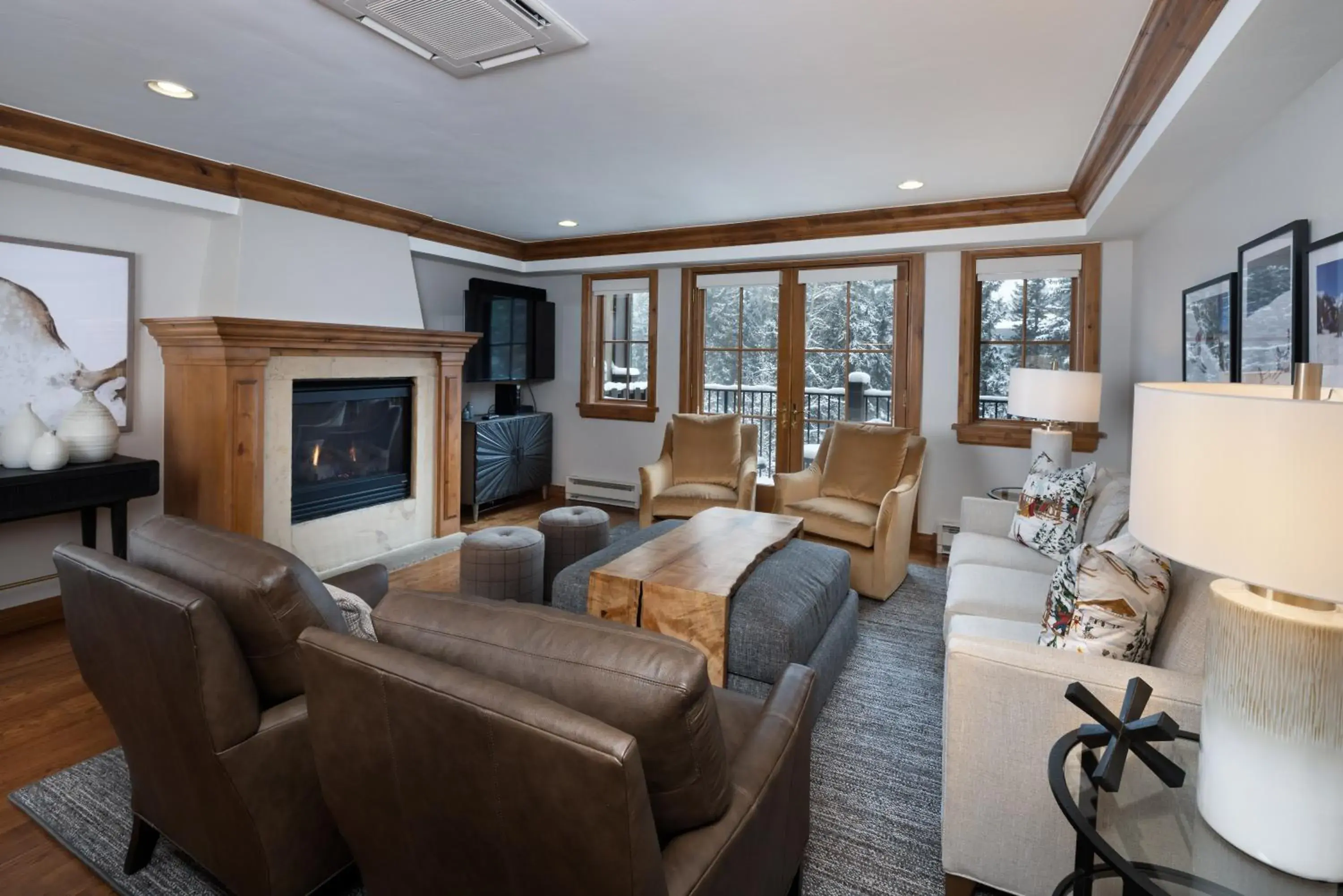 Living room, Seating Area in Gravity Haus Vail