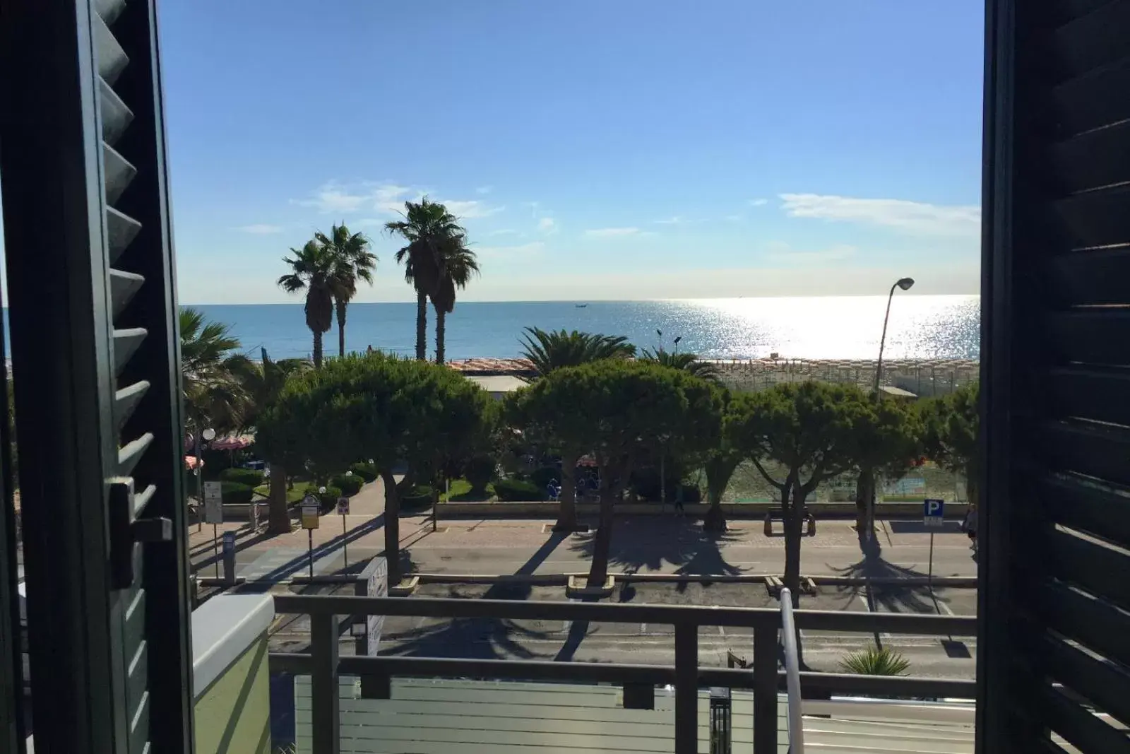 Balcony/Terrace, Sea View in Residence Playa