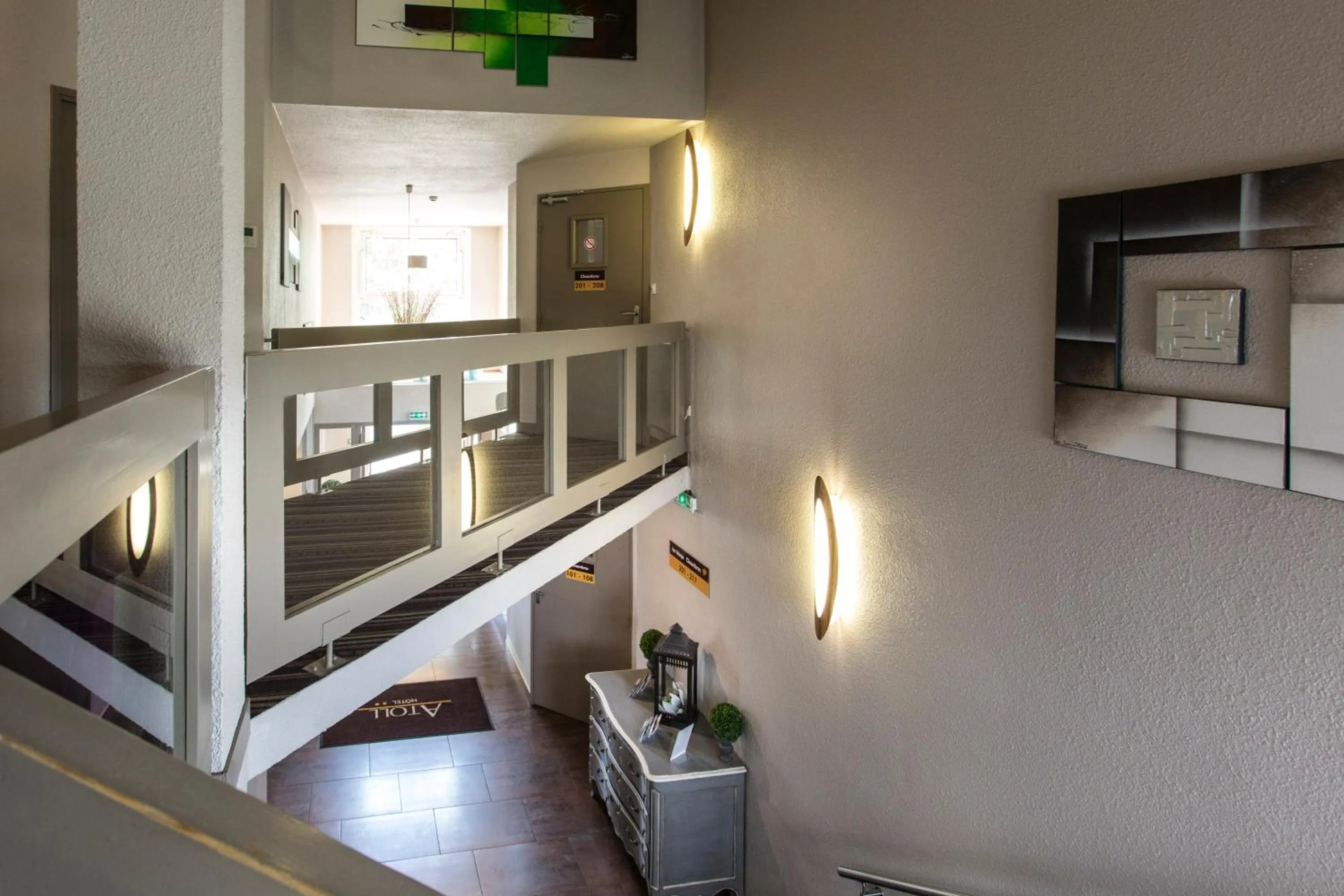 Lobby or reception, Bed in Contact Hotel Atoll