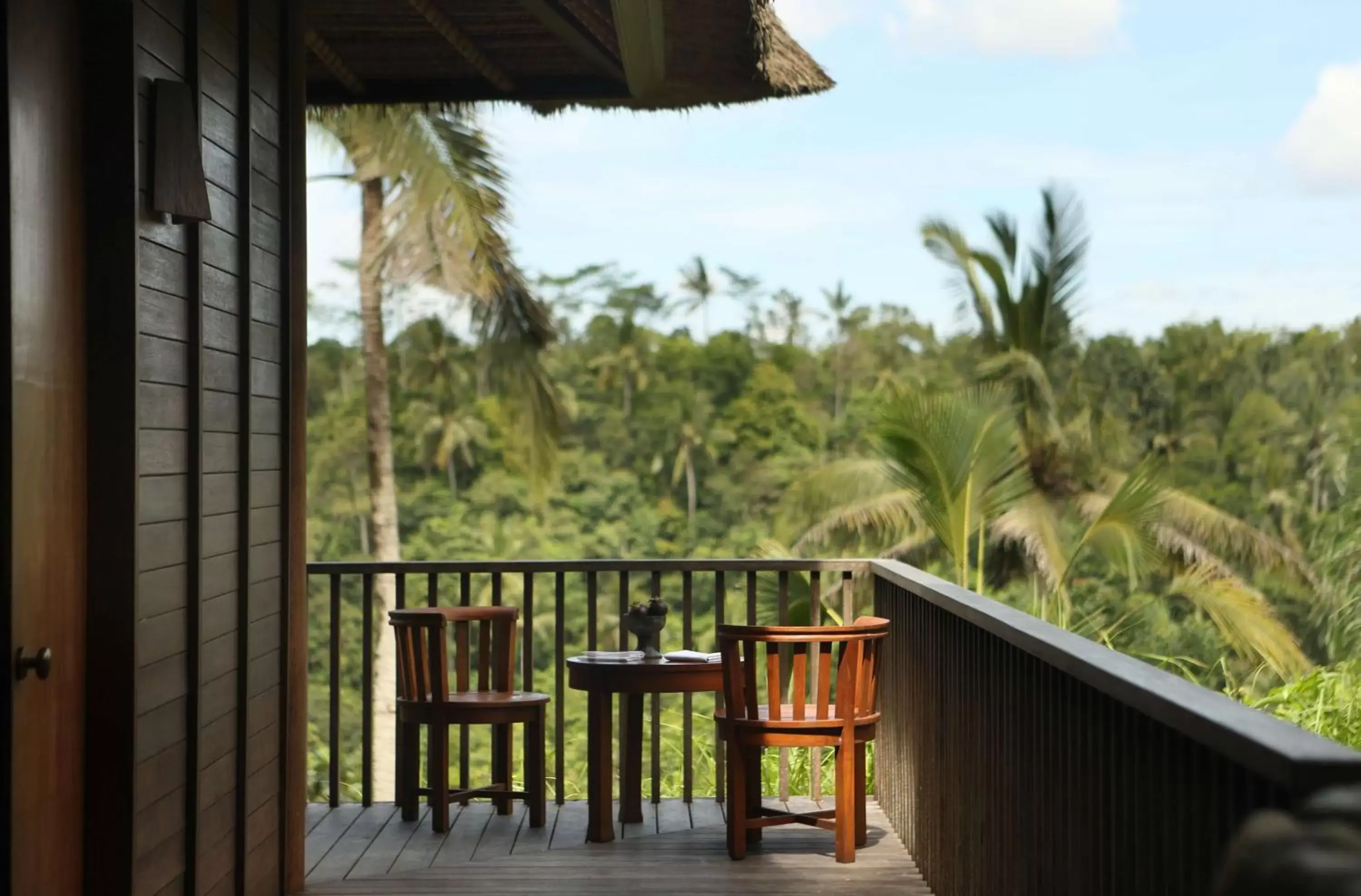 Bedroom, Balcony/Terrace in Alila Ubud