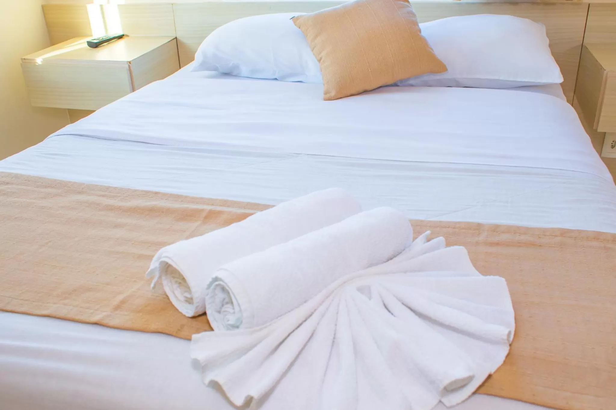 Bed in Ocean View Hotel