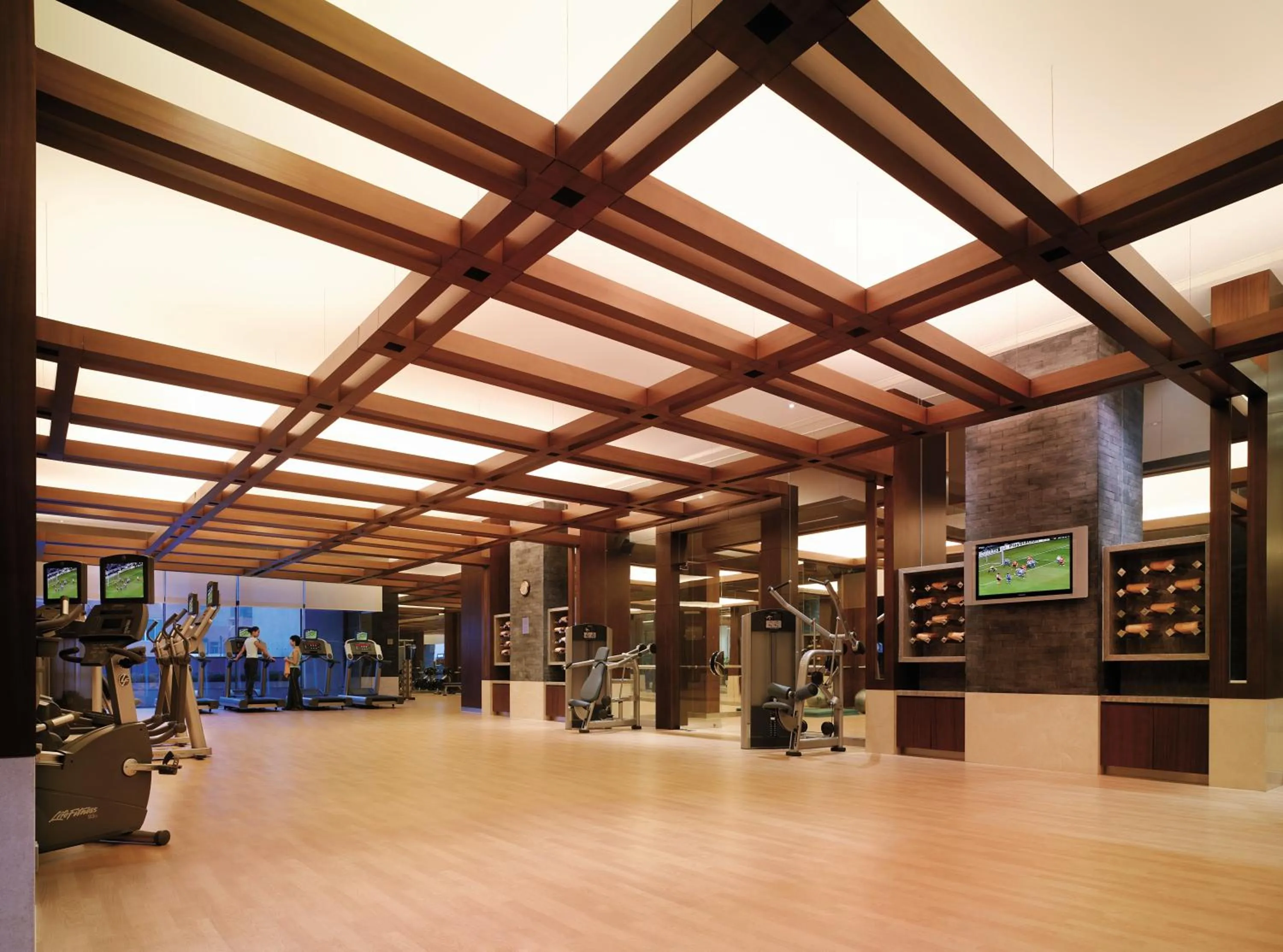 Fitness centre/facilities in Shangri-La Xian