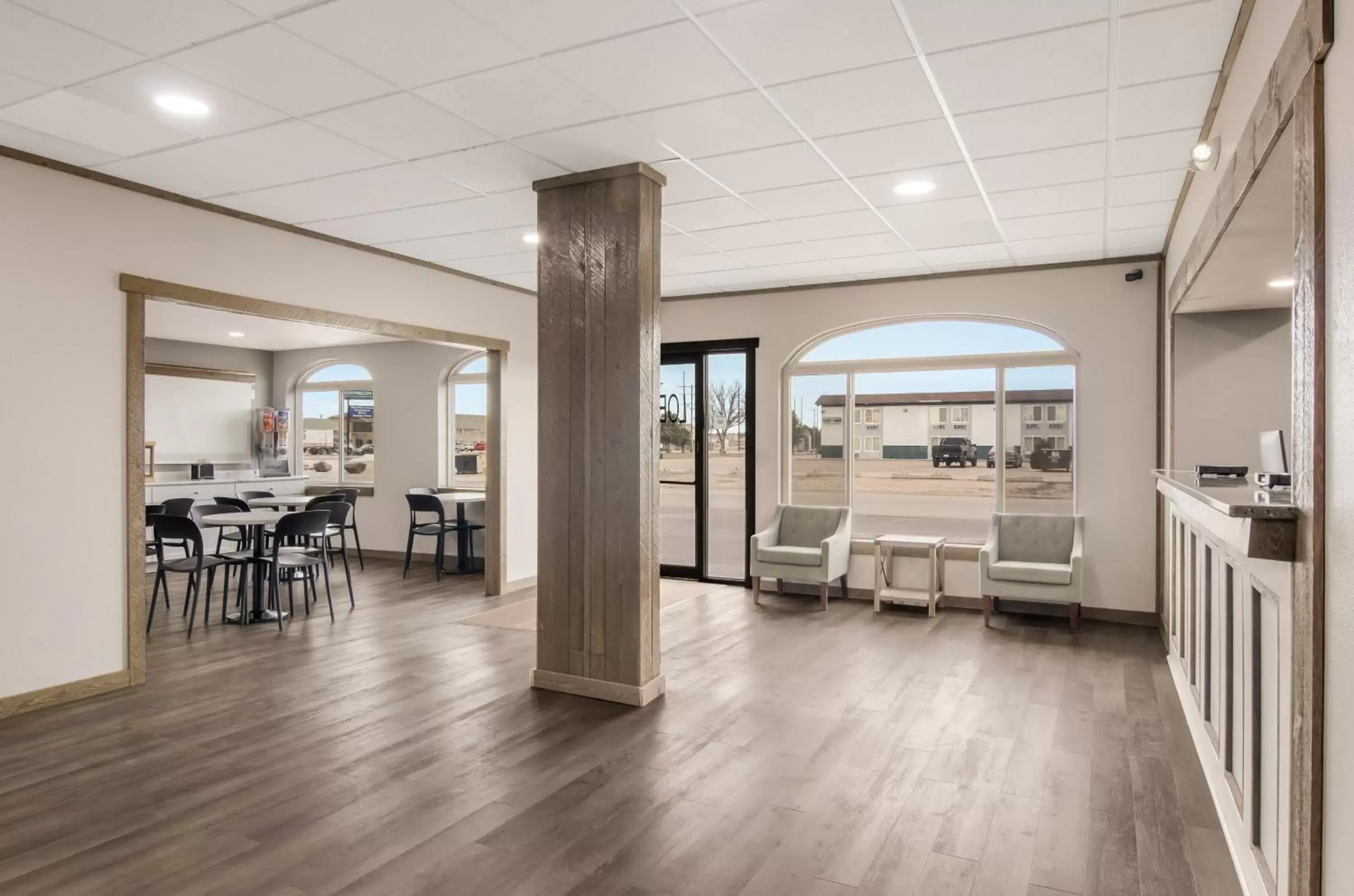 Lobby or reception, Restaurant/Places to Eat in Econo Lodge Scottsbluff