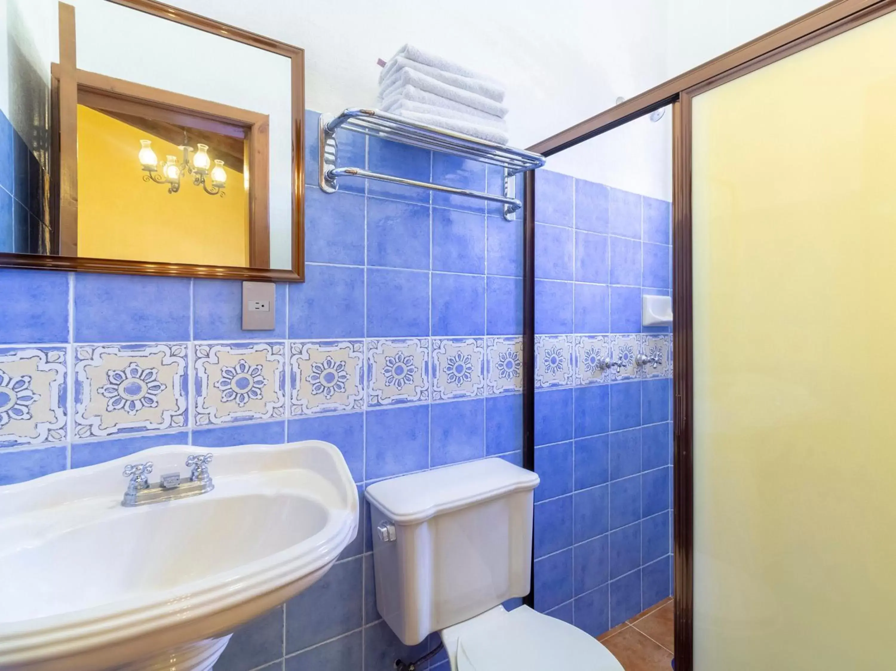 Bathroom in Hotel Jardín de Tereza