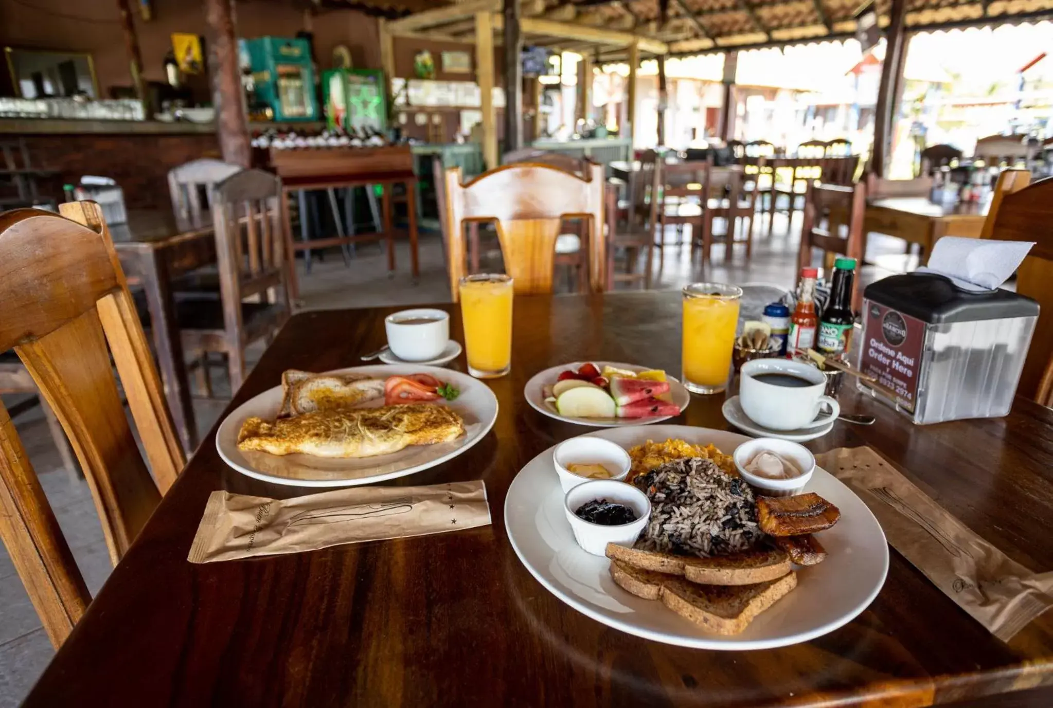 Breakfast in Hotel El Rancho