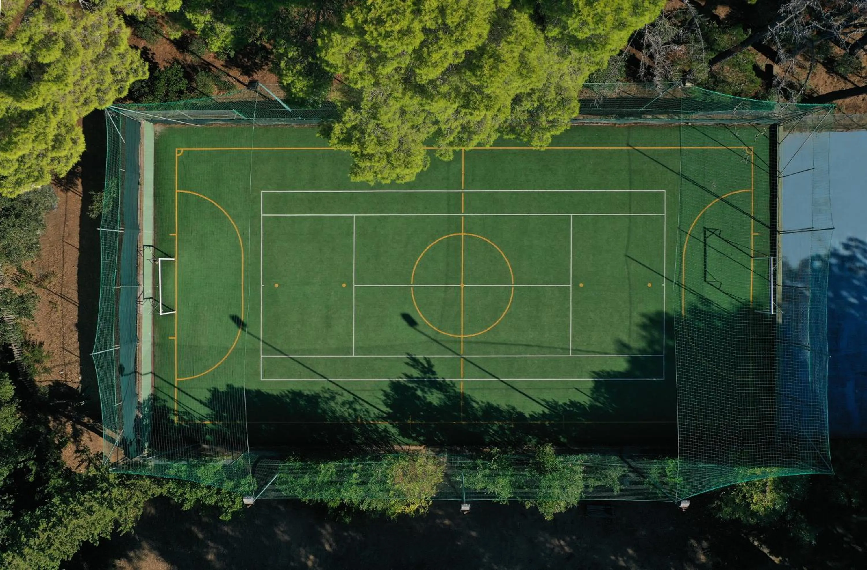 Tennis court in Golf Hotel Punta Ala