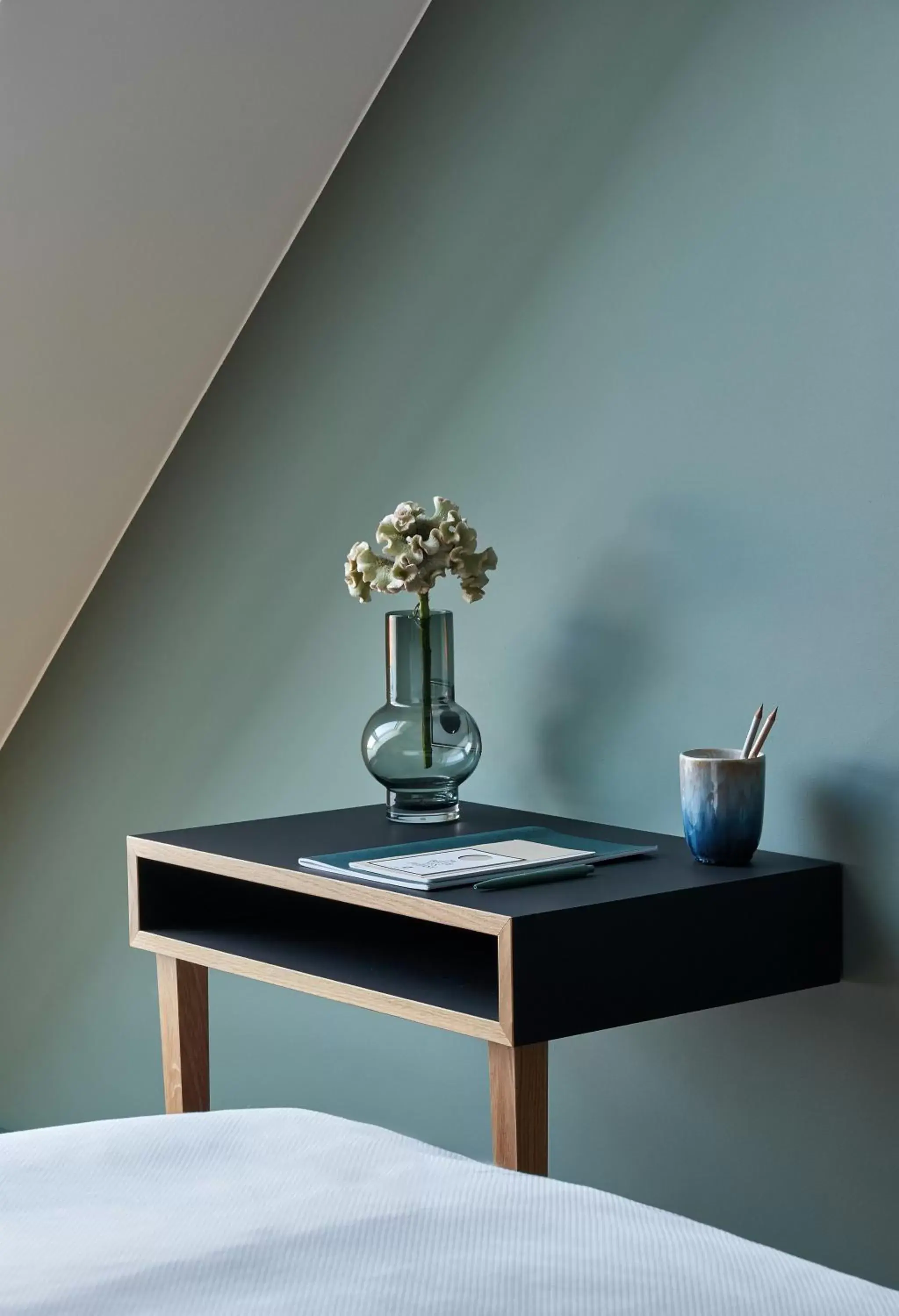 Decorative detail, Bed in Hotel MIO by AMANO Decorative detail, Bed in Hotel MIO by AMANO