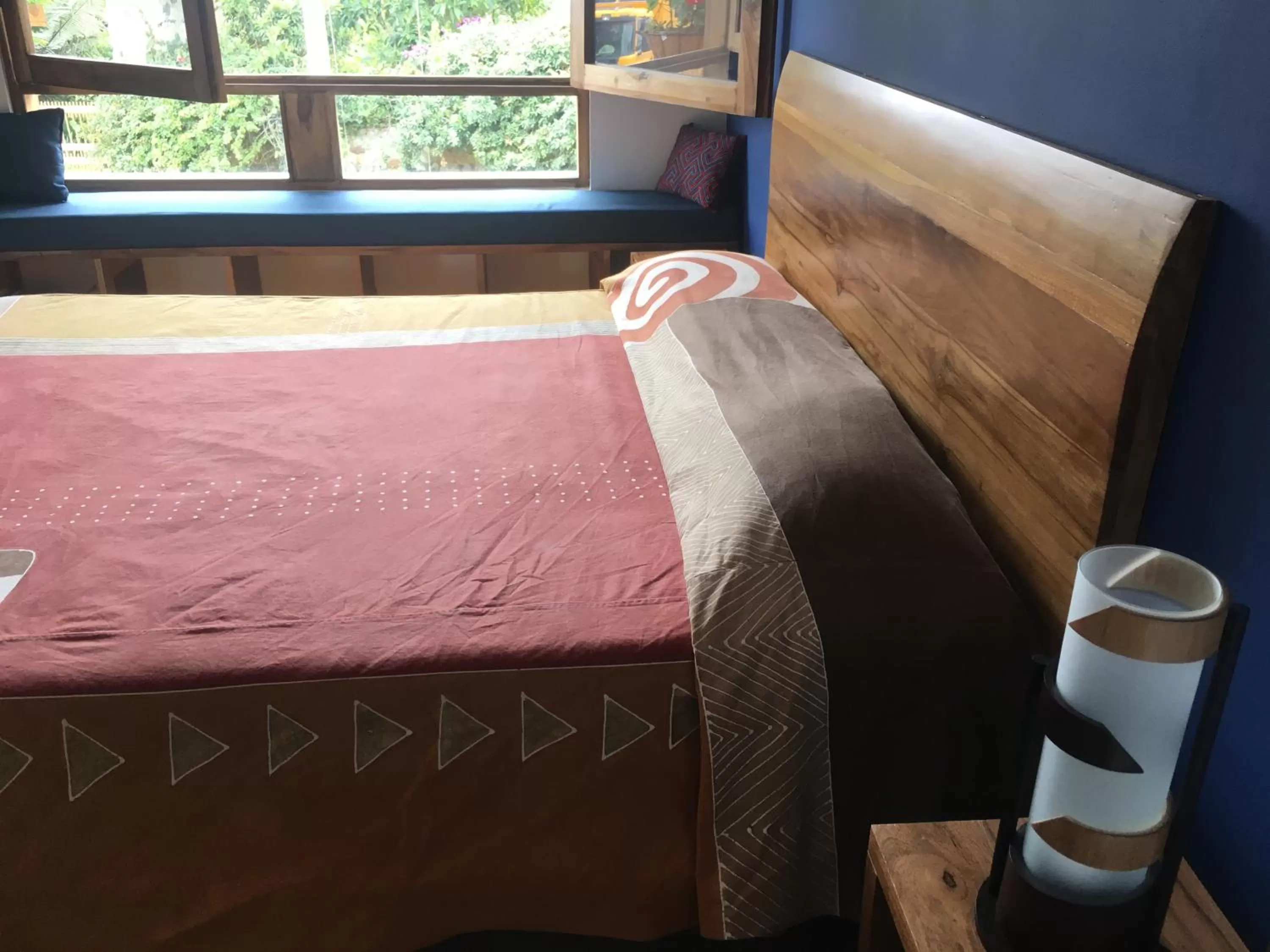 Bed in Hotel La Caracola