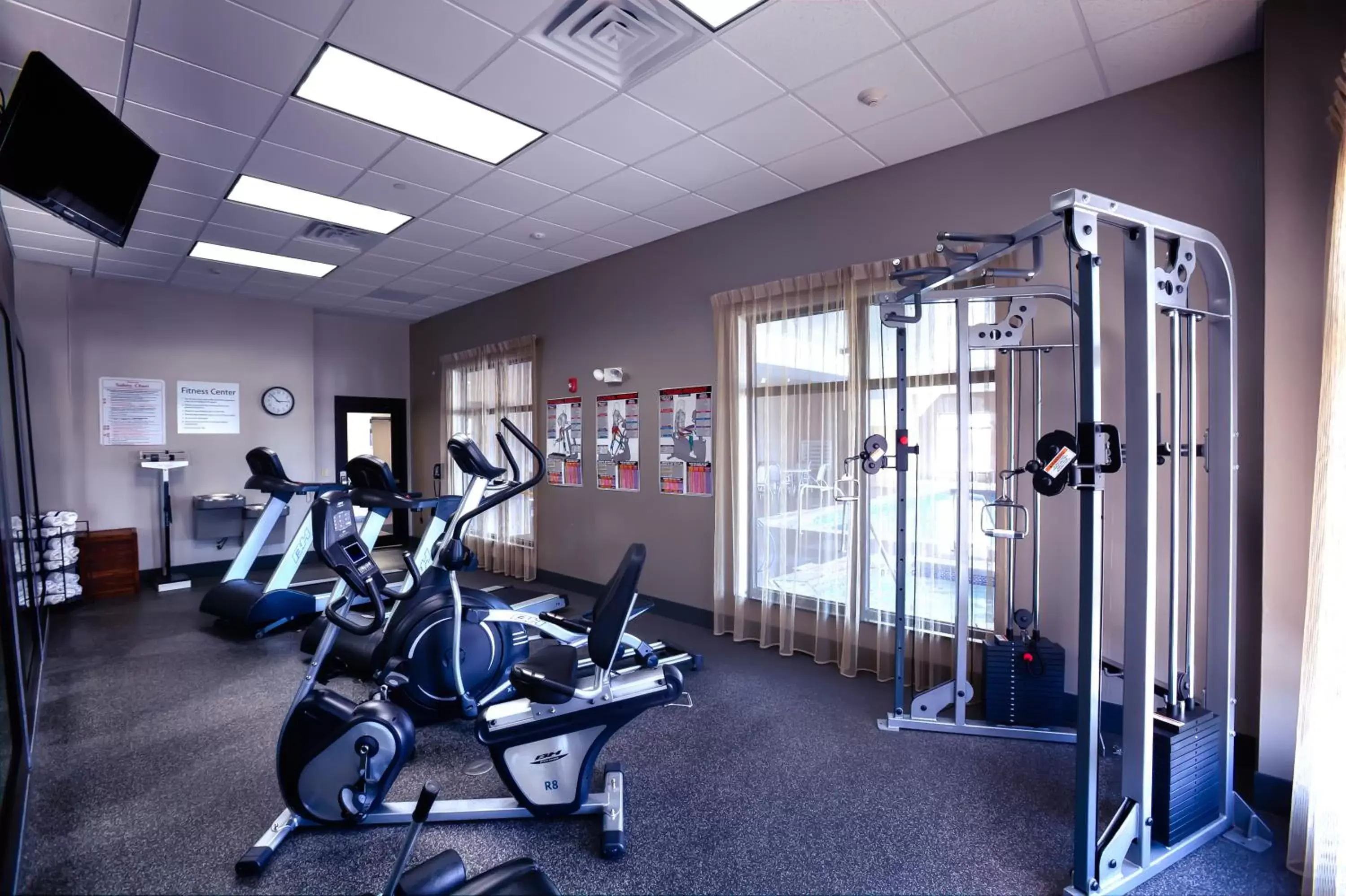 Fitness centre/facilities, Fitness Center/Facilities in Holiday Inn Express & Suites Amarillo West, an IHG Hotel