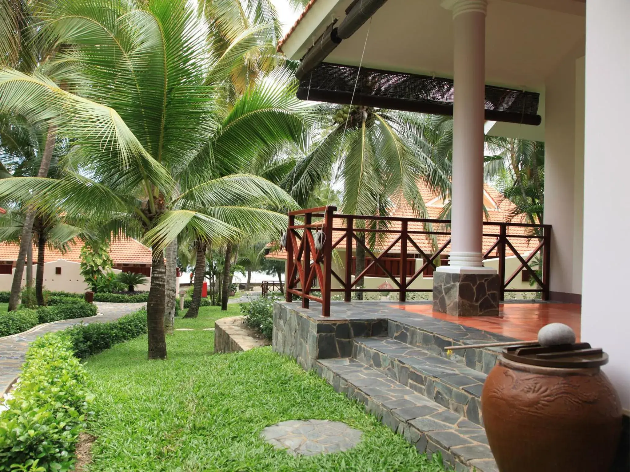 Garden in Phu Hai Beach Resort & Spa