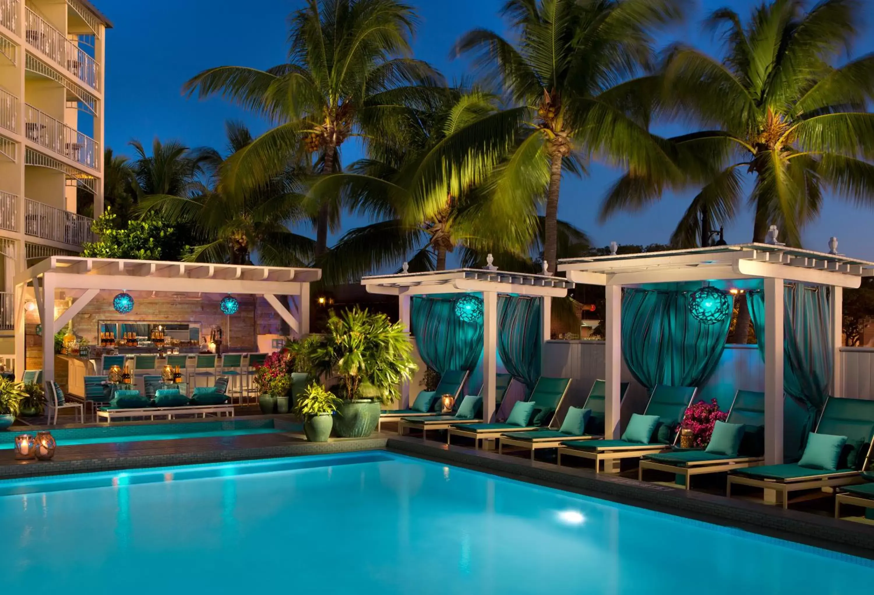 Patio, Swimming Pool in Ocean Key Resort & Spa, a Noble House Resort