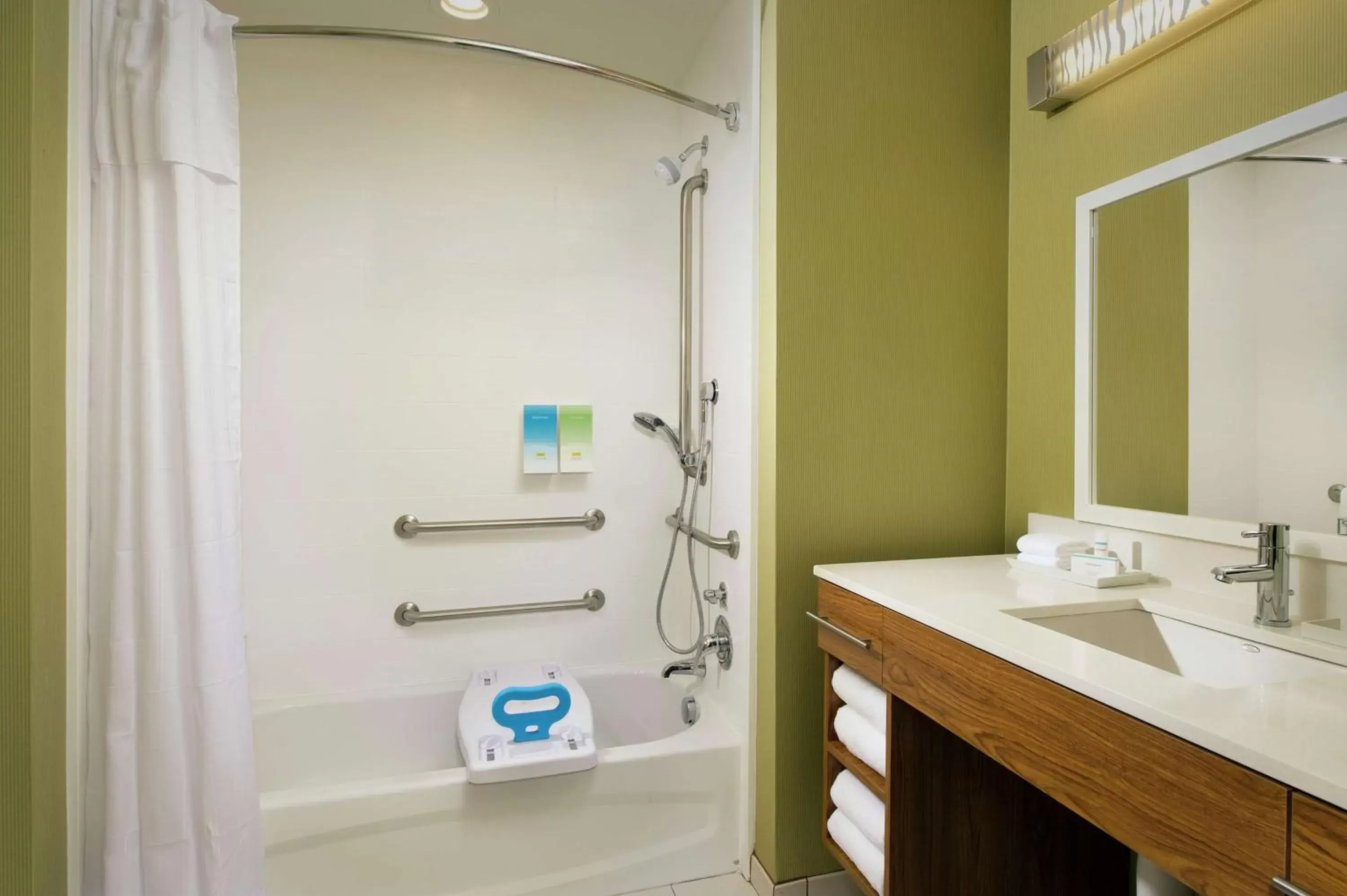 Bathroom in Home2 Suites by Hilton Louisville East Hurstbourne