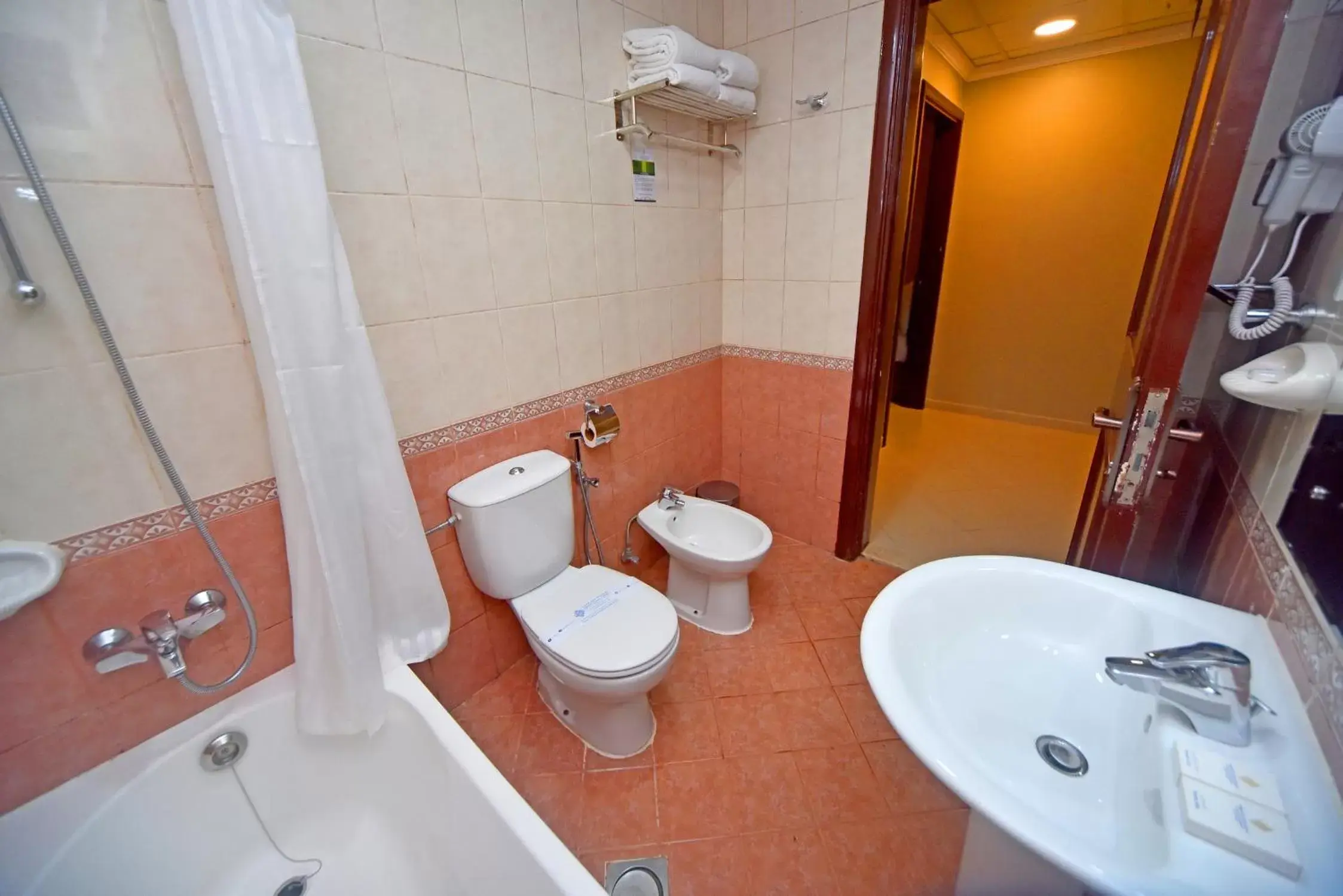 Bathroom in Emirates Stars Hotel Apartments Sharjah