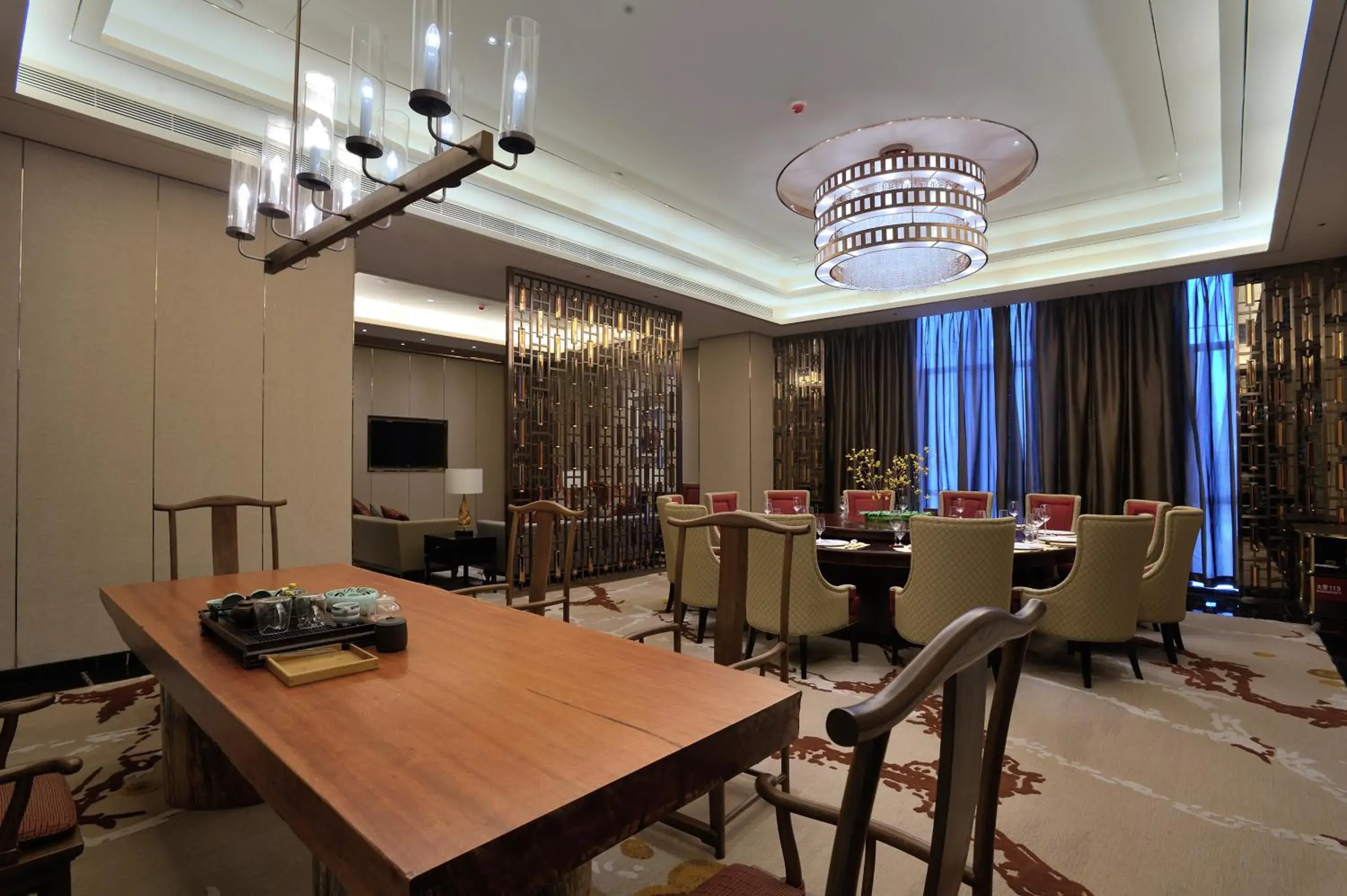 Decorative detail, Restaurant/Places to Eat in Kande International Hotel Dongguan