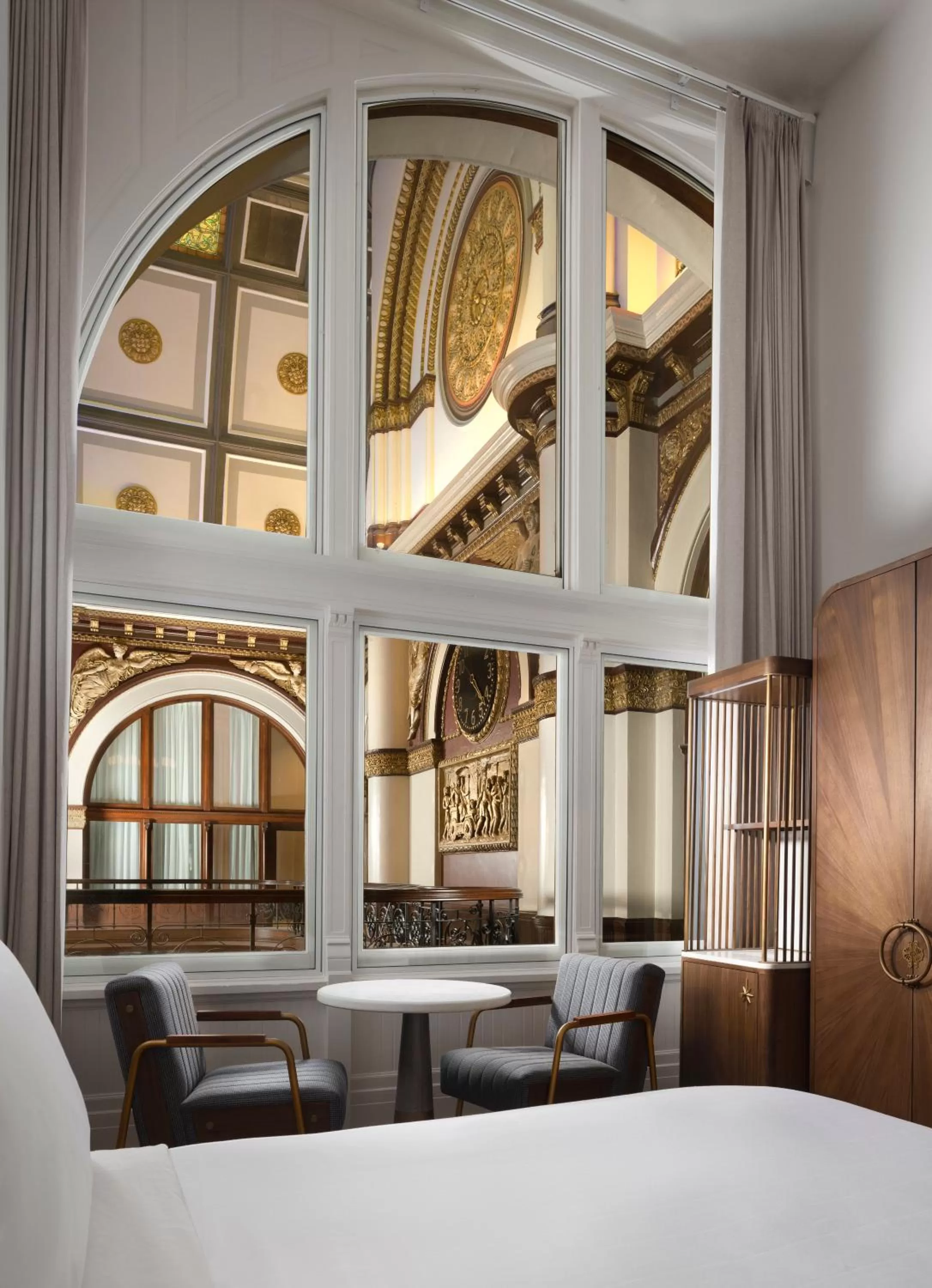 Bedroom, Bed in The Union Station Nashville Yards, Autograph Collection