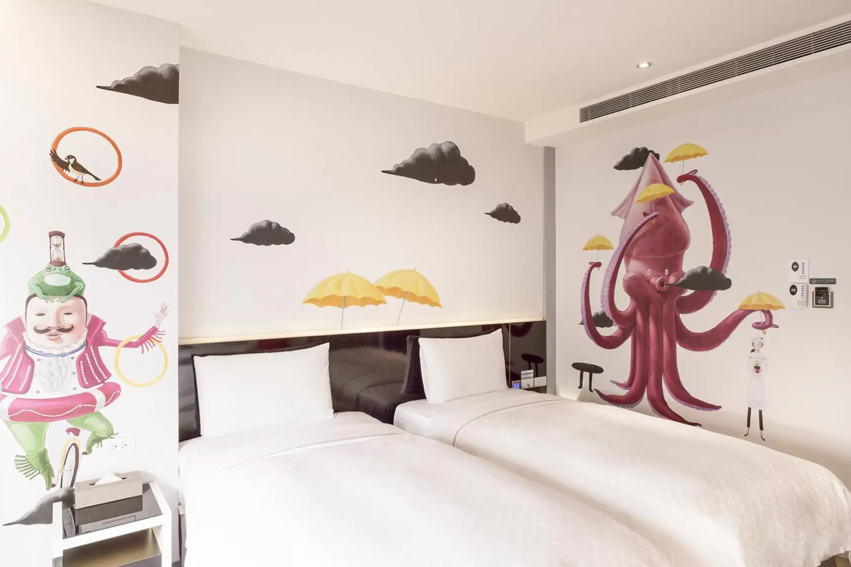 Bed in CityInn Hotel Plus - Taichung Station Branch