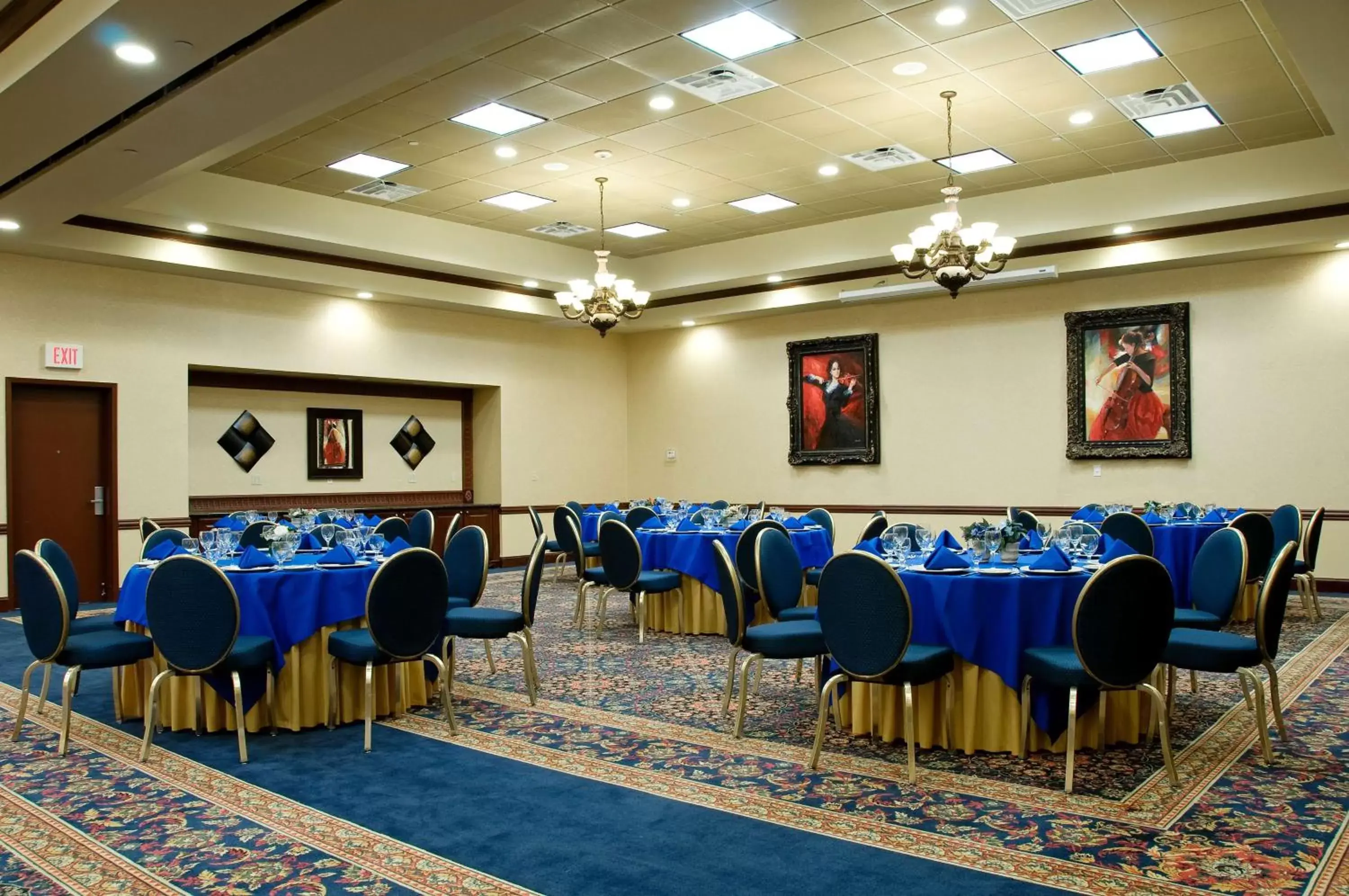 Meeting/conference room, Restaurant/Places to Eat in Hilton Garden Inn Amarillo