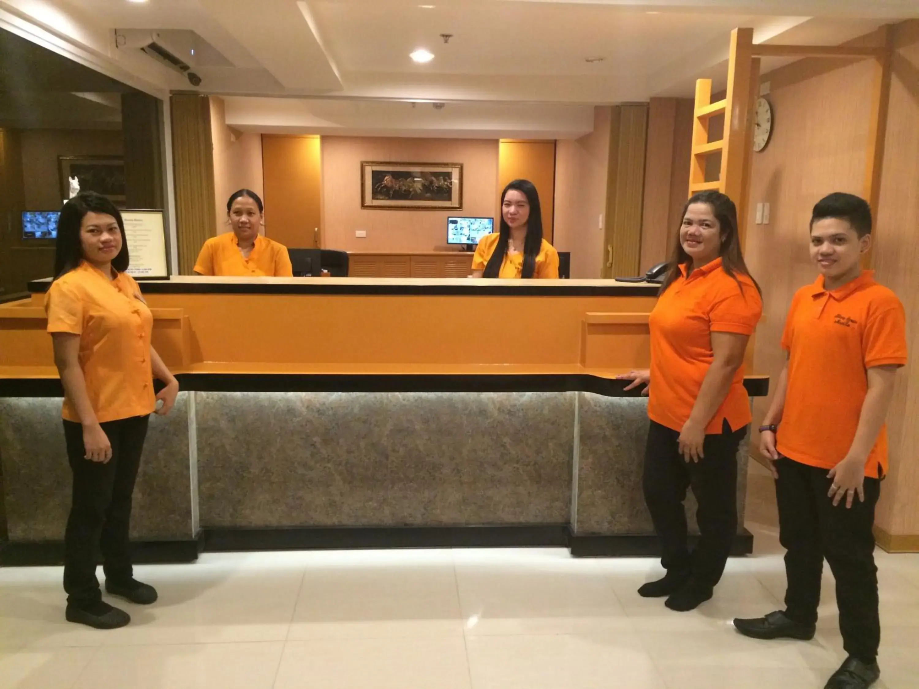 Lobby or reception, Staff in Stone House Hotel Pasay